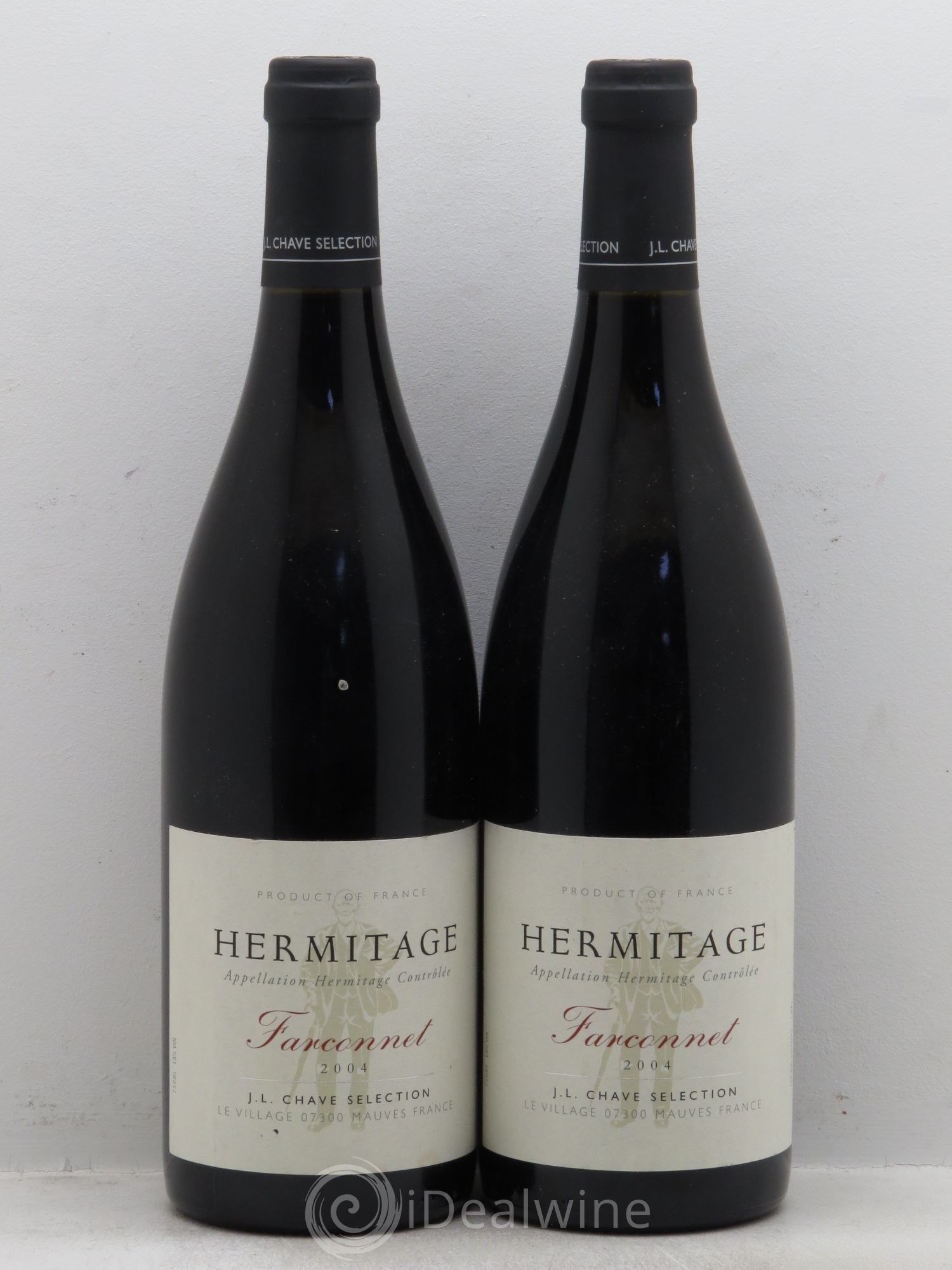 Hermitage Jean-Louis Chave Farconnet Sélection 2004 - Lot de 2 bouteilles - 0