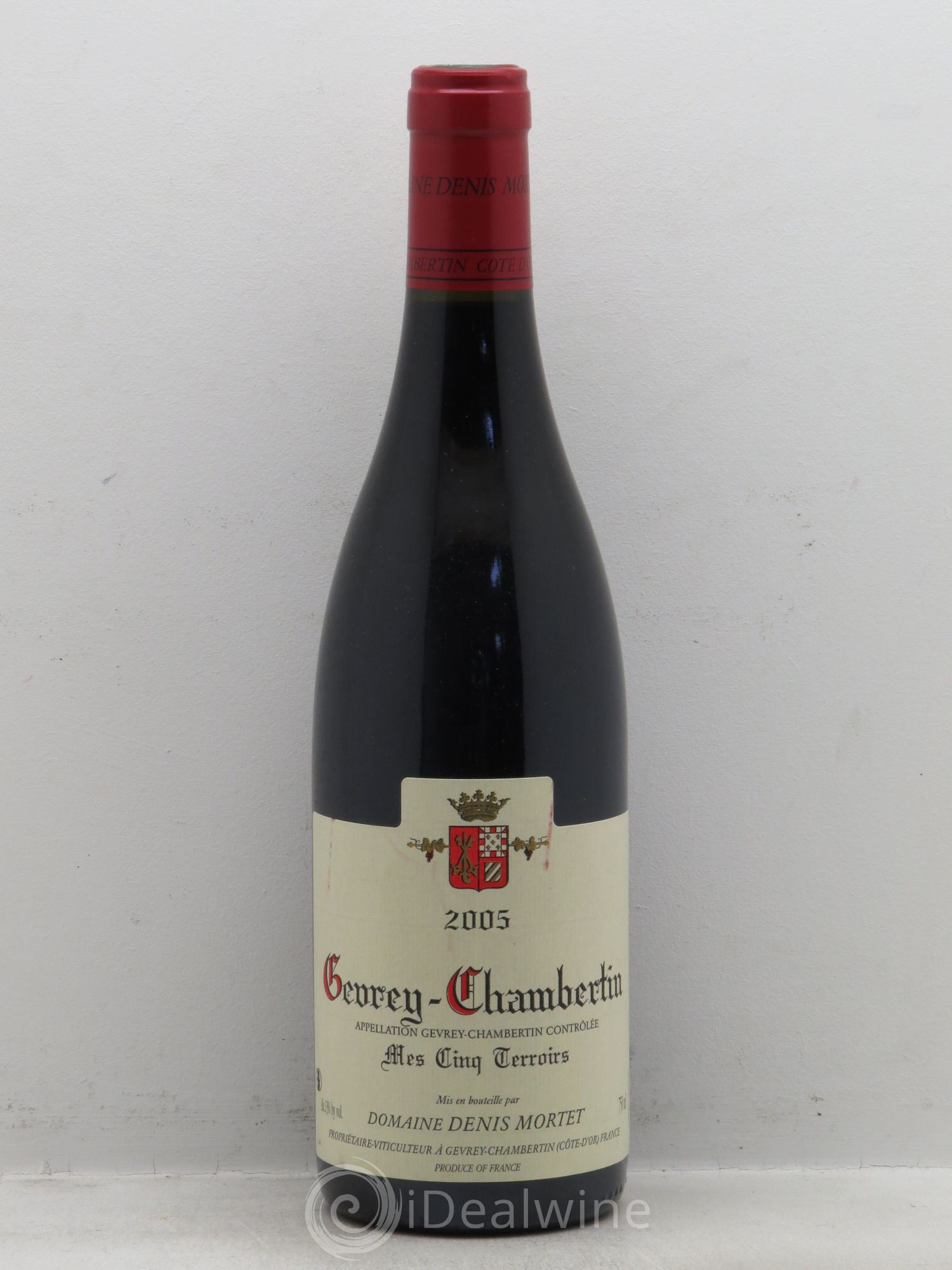 Gevrey-Chambertin Mes Cinq Terroirs Denis Mortet (Domaine) 2005 - Lot de 6 bouteilles - 0