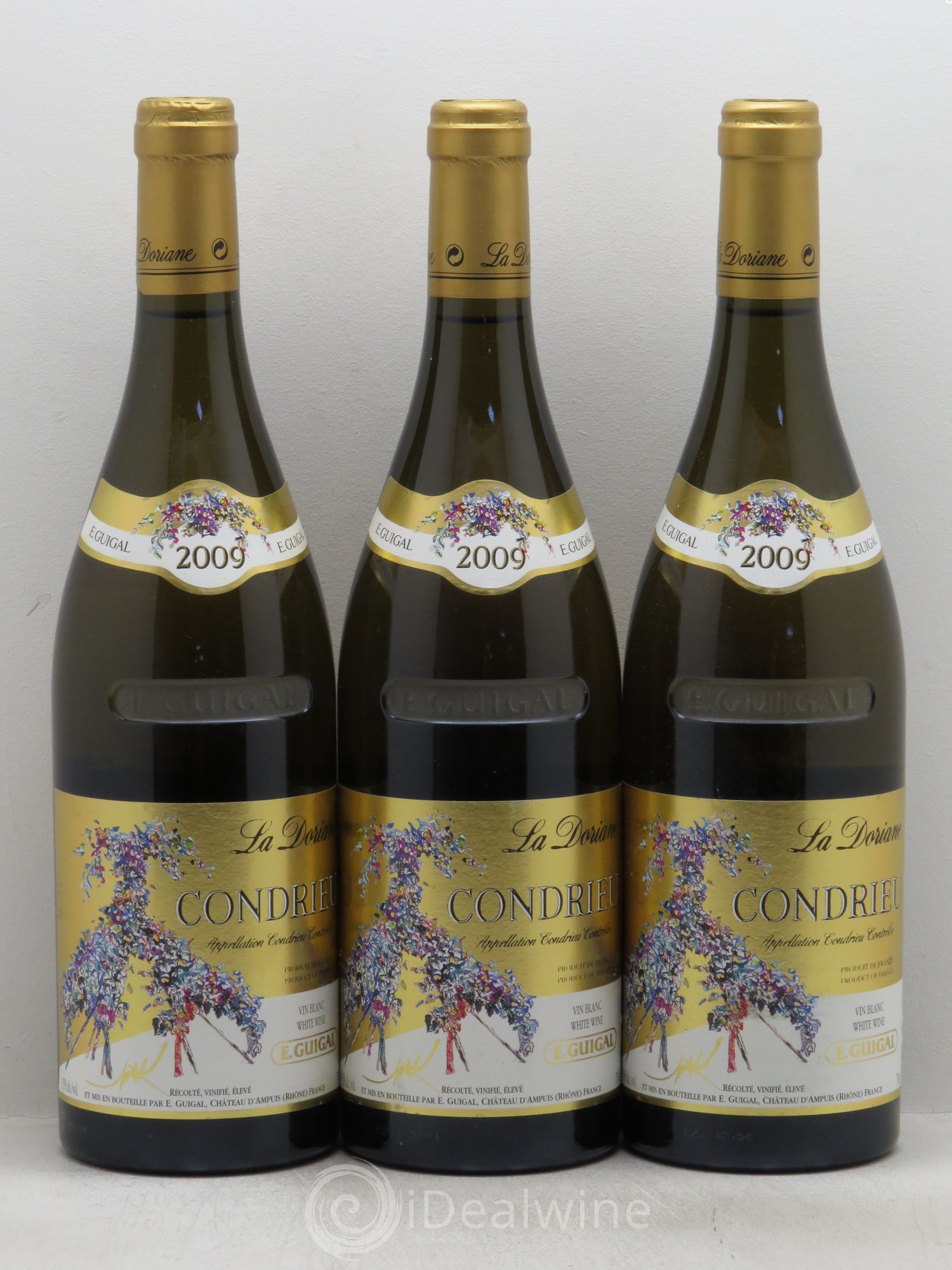 Condrieu La Doriane Guigal 2009 - Lot de 3 bouteilles - 0