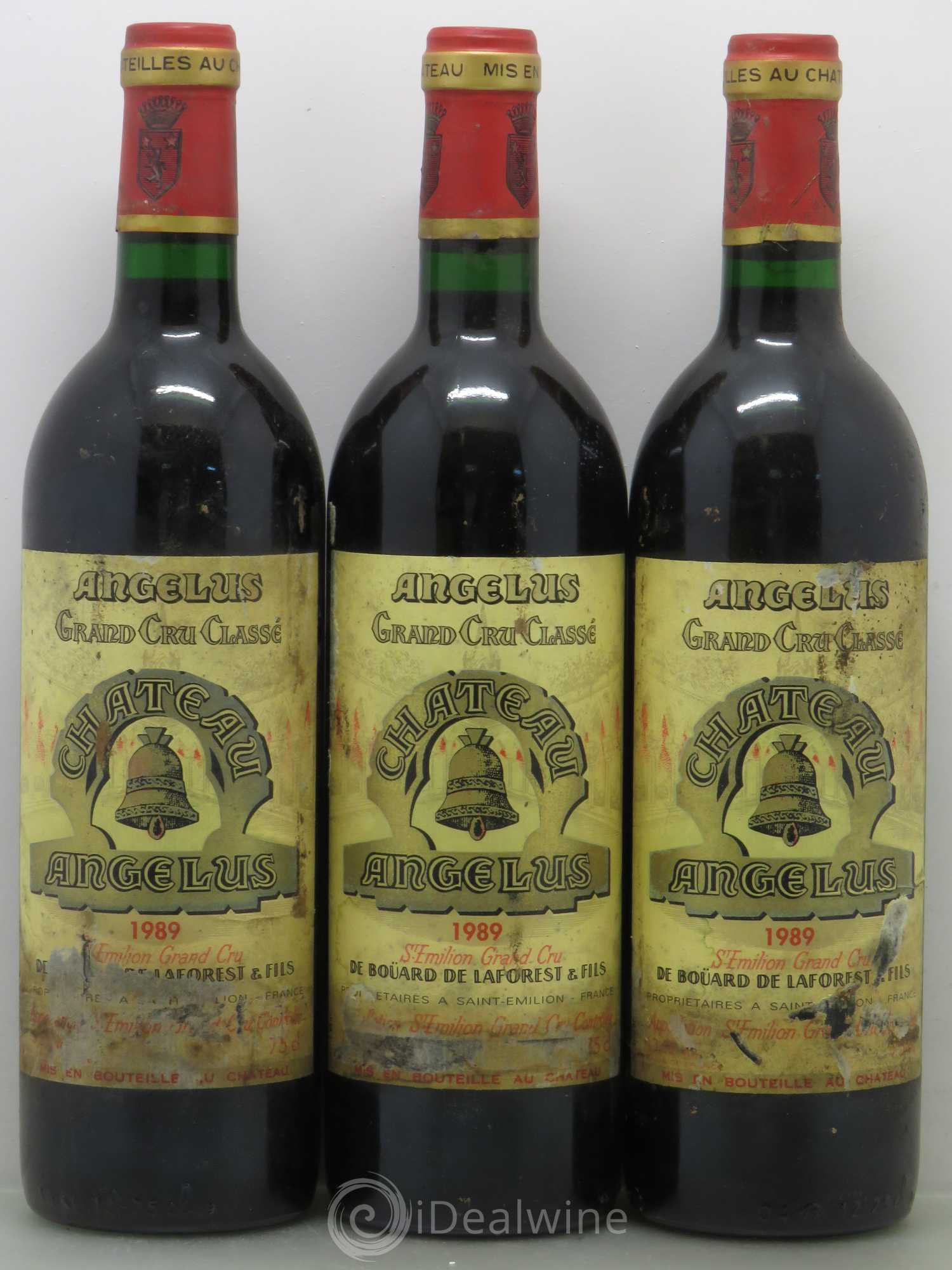 Château Angélus 1er Grand Cru Classé A 1989 - Lot de 6 bouteilles - 1