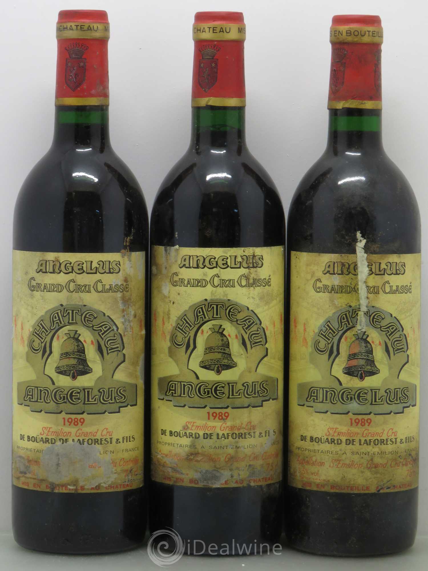 Château Angélus 1er Grand Cru Classé A 1989 - Lot de 6 bouteilles - 2