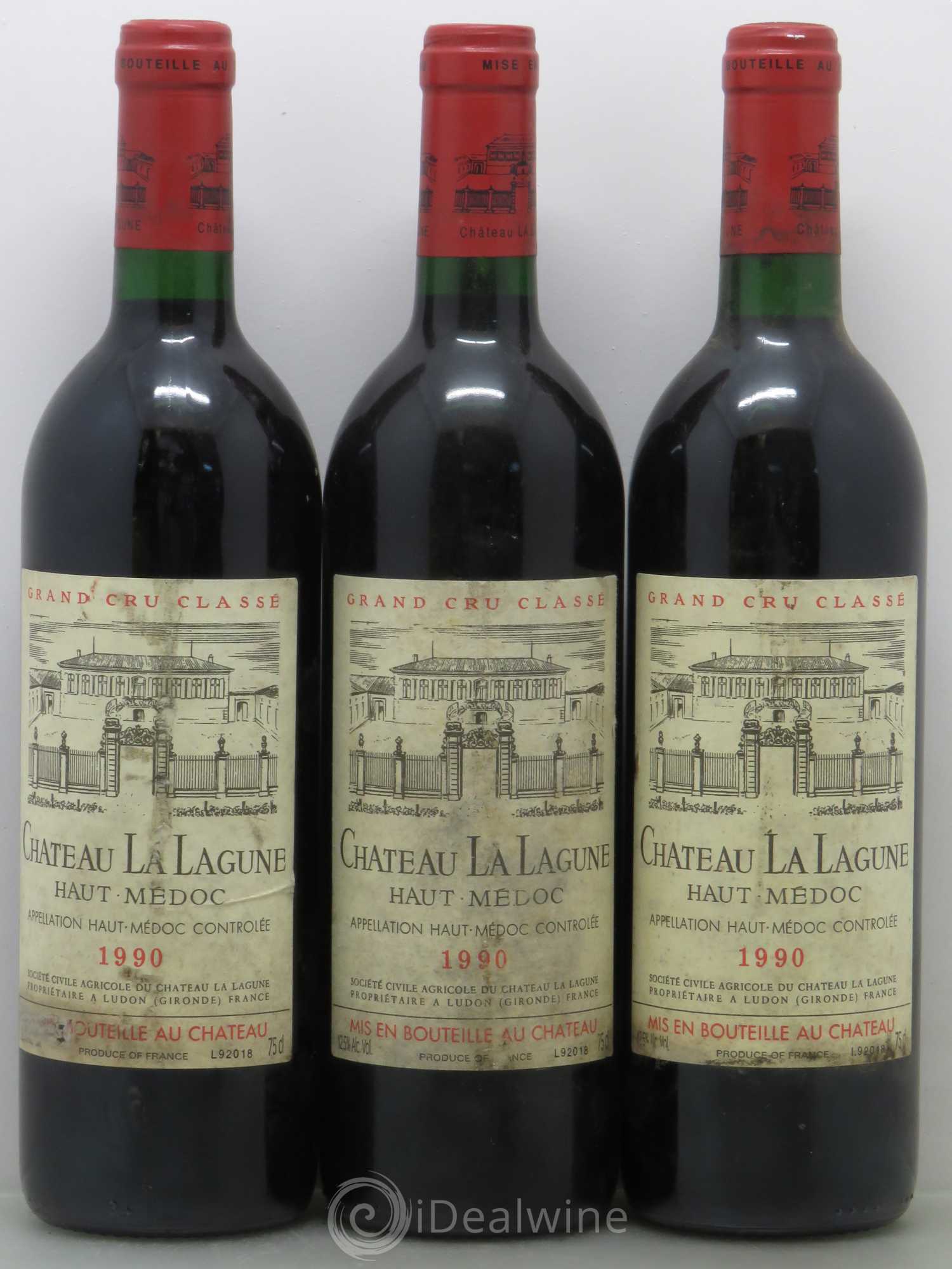 Château la Lagune 3ème Grand Cru Classé 1990 - Lot de 12 bouteilles - 4