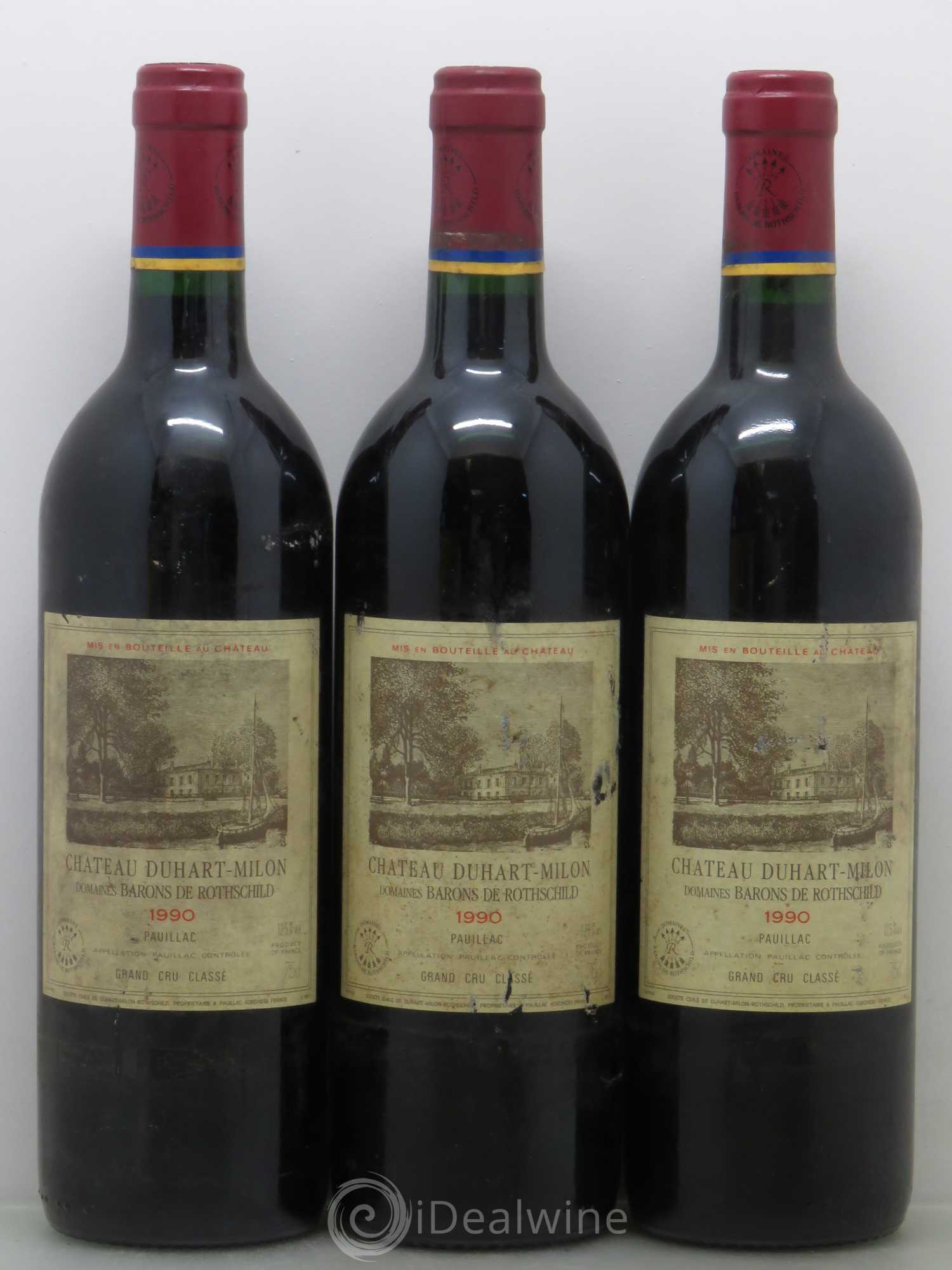 Château Duhart-Milon 4ème Grand Cru Classé 1990 - Lot de 12 bouteilles - 2
