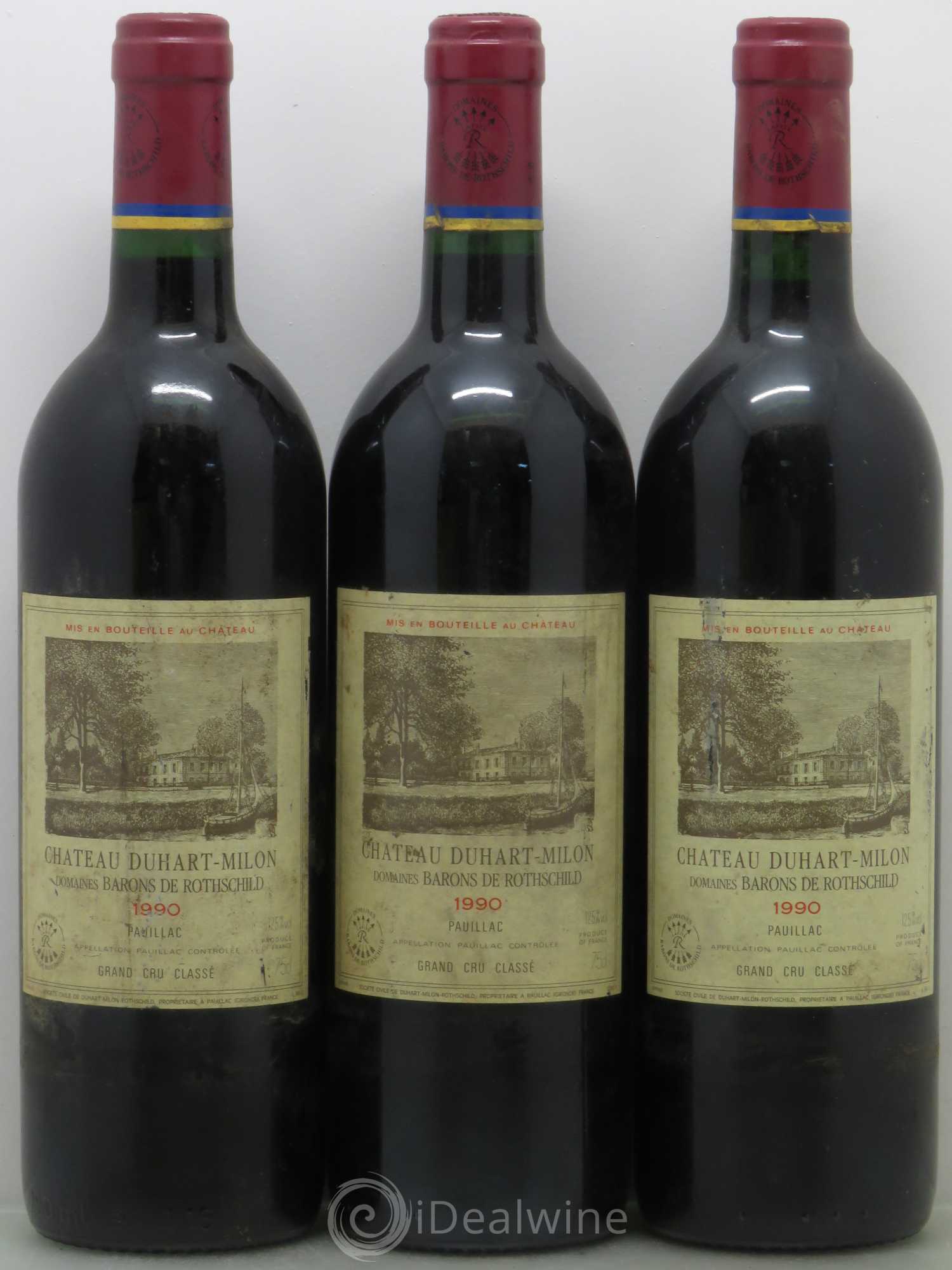 Château Duhart-Milon 4ème Grand Cru Classé 1990 - Lot de 12 bouteilles - 4