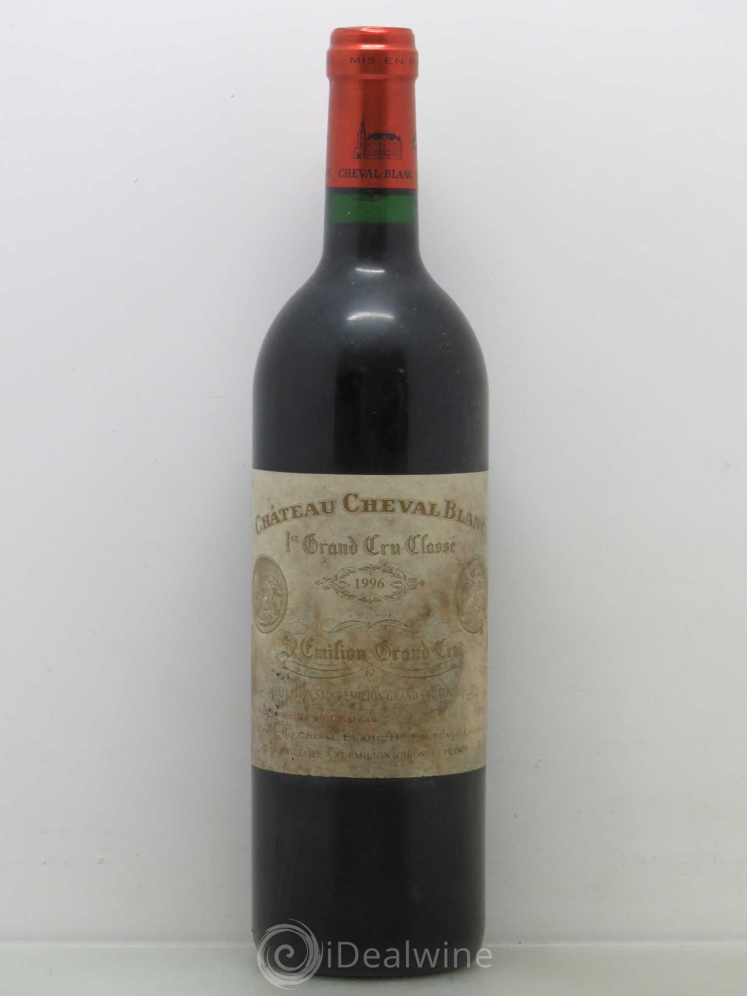 Château Cheval Blanc 1er Grand Cru Classé A 1996 - Lot de 1 bouteille - 0