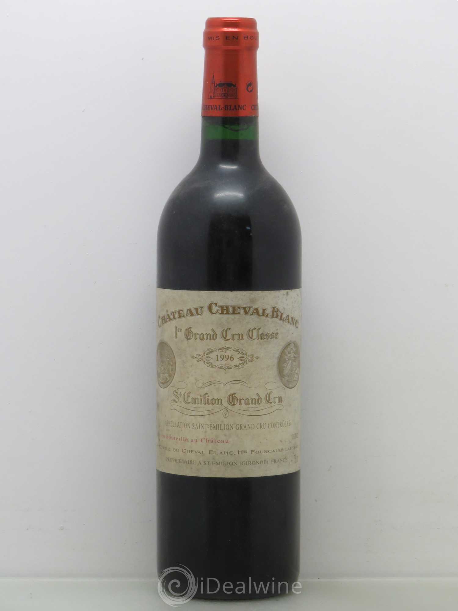Château Cheval Blanc 1er Grand Cru Classé A 1996 - Lot de 1 bouteille - 0