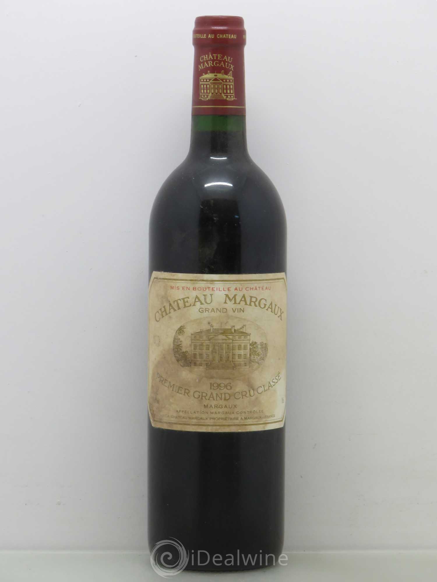Château Margaux 1er Grand Cru Classé 1996 - Lot de 1 bouteille - 0