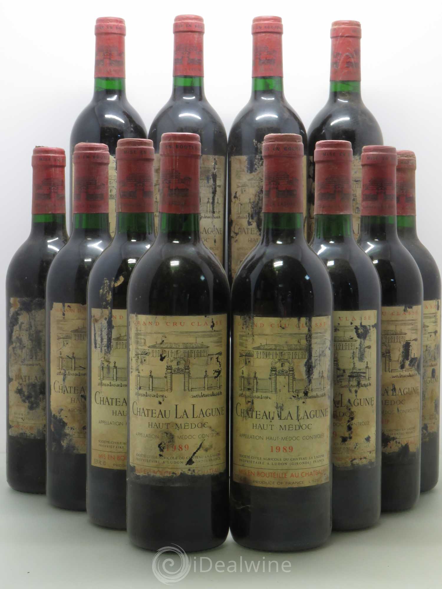 Château la Lagune 3ème Grand Cru Classé 1989 - Lot de 12 bouteilles - 0