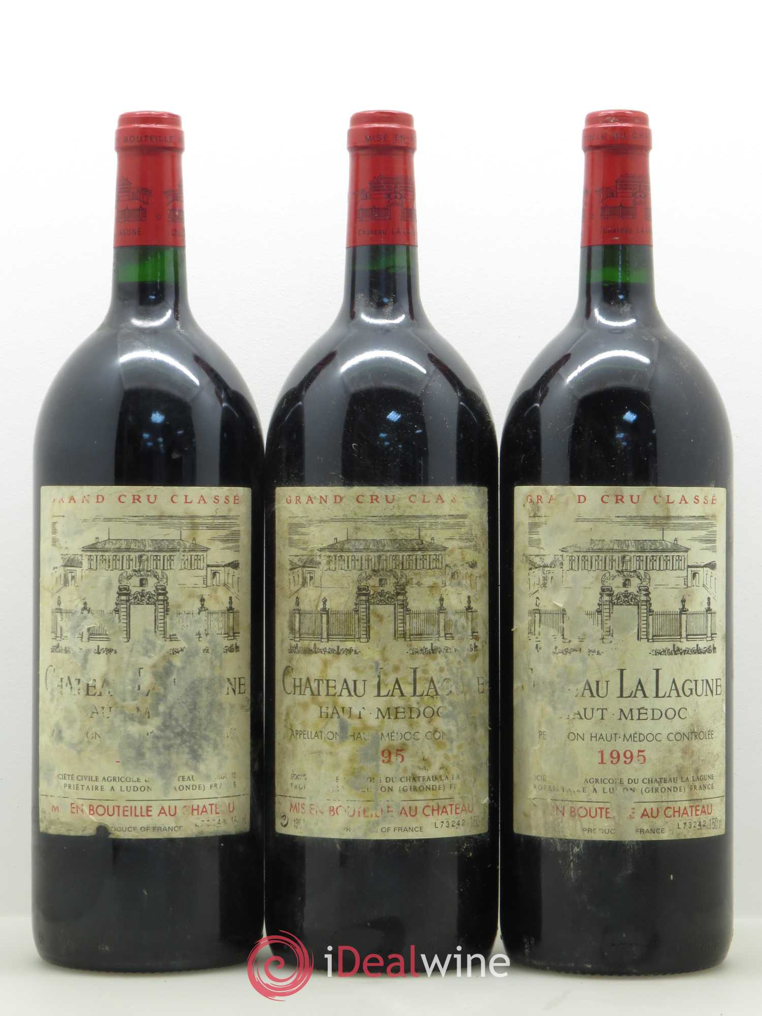 Château la Lagune 3ème Grand Cru Classé 1995 - Lot de 6 magnums - 1