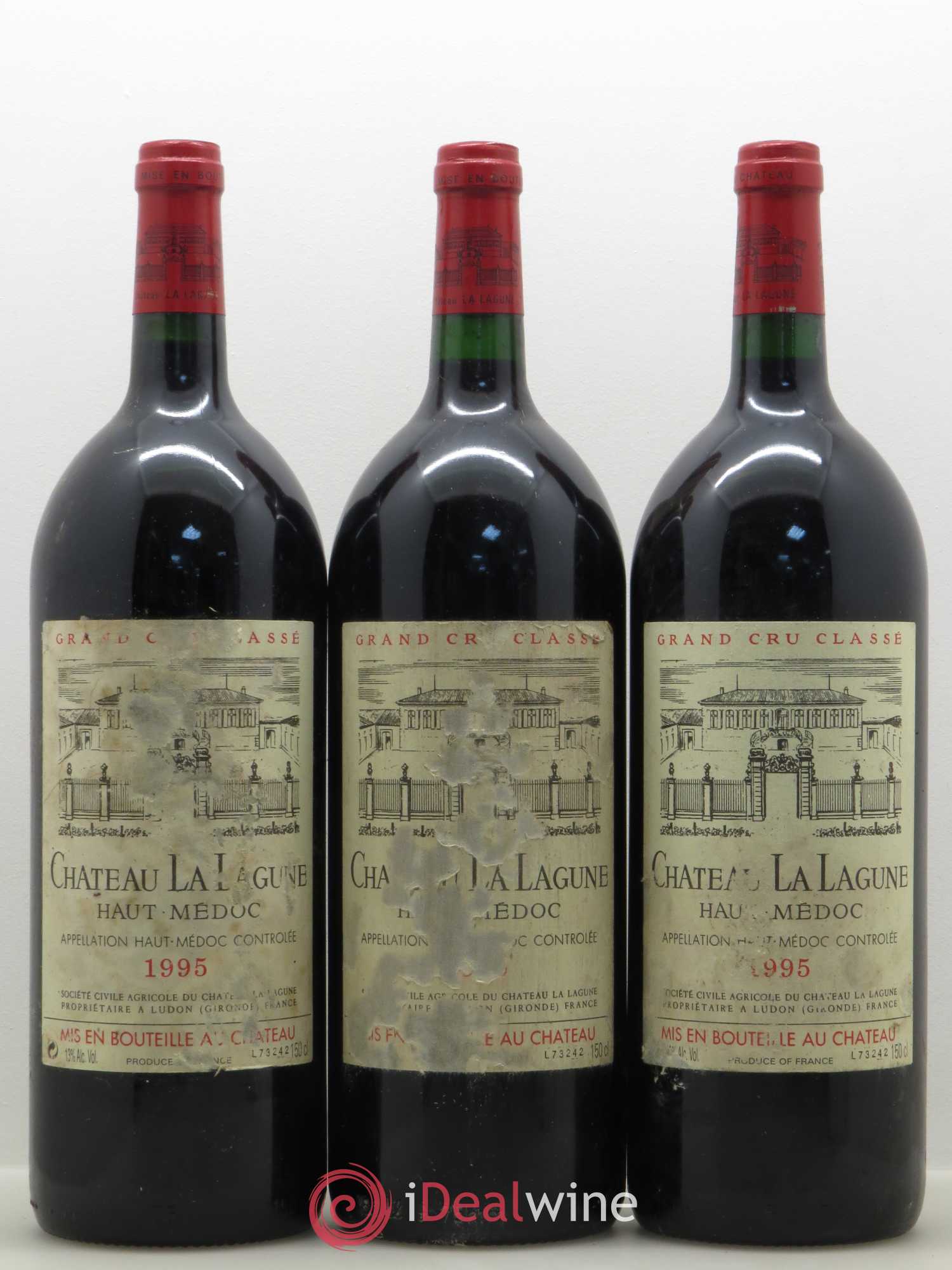 Château la Lagune 3ème Grand Cru Classé 1995 - Lot de 6 magnums - 2