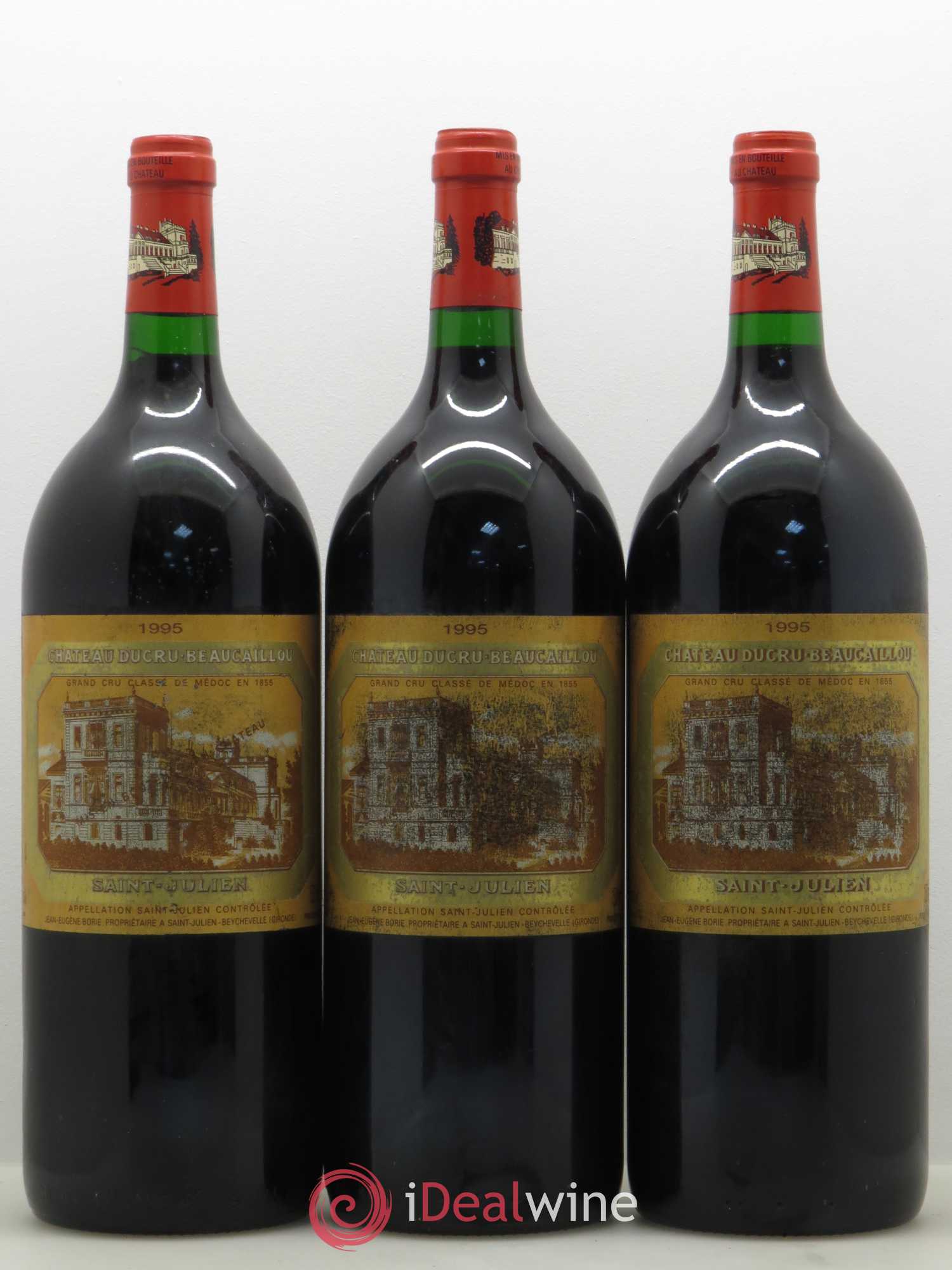Château Ducru Beaucaillou 2ème Grand Cru Classé 1995 - Posten von 6 Magnum - 1