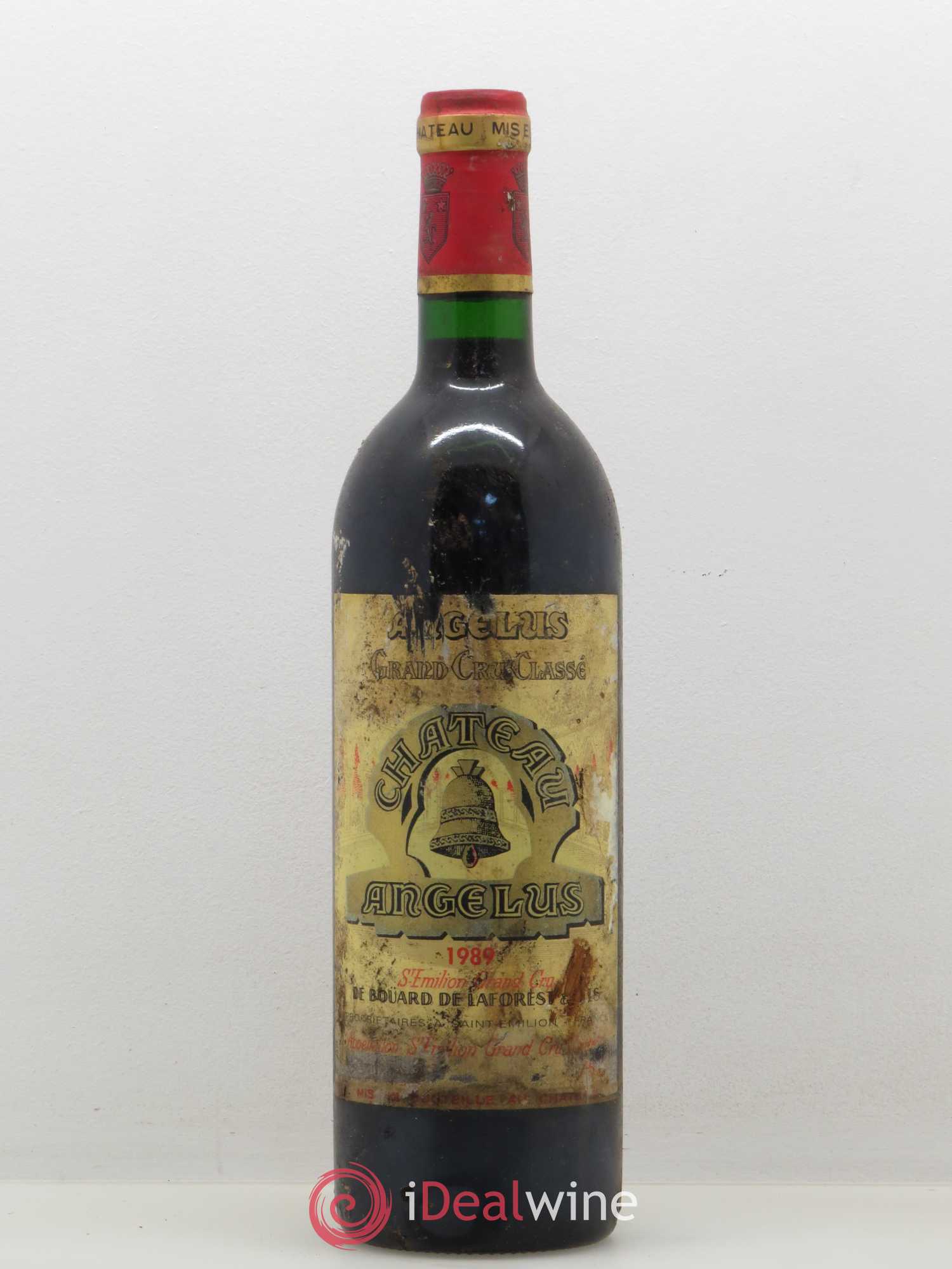 Château Angélus 1er Grand Cru Classé A 1989 - Lot de 1 bouteille - 0