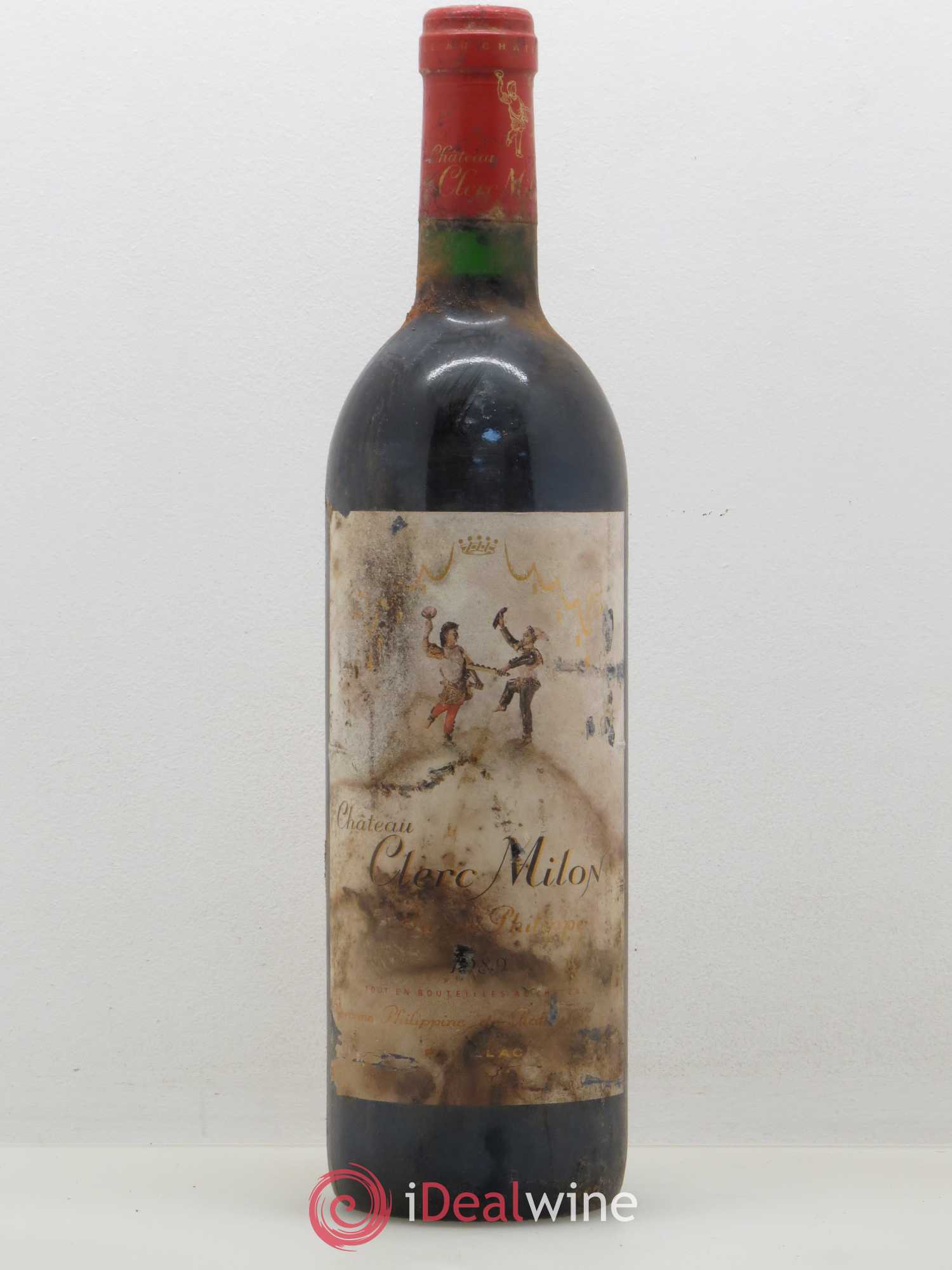 Château Clerc Milon 5ème Grand Cru Classé 1989 - Lot de 1 bouteille - 0