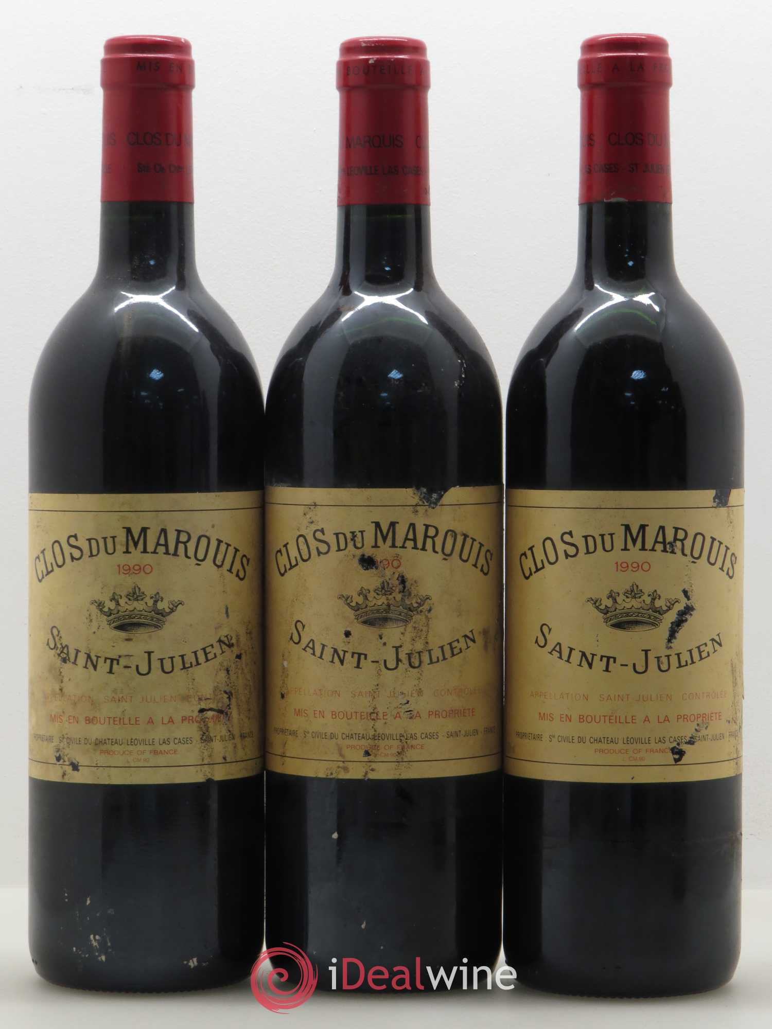 Clos du Marquis 1990 - Lot de 12 bouteilles - 4
