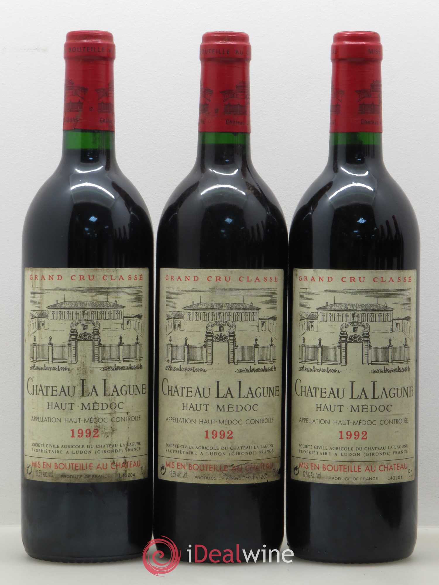 Château la Lagune 3ème Grand Cru Classé 1992 - Lot de 12 bouteilles - 3