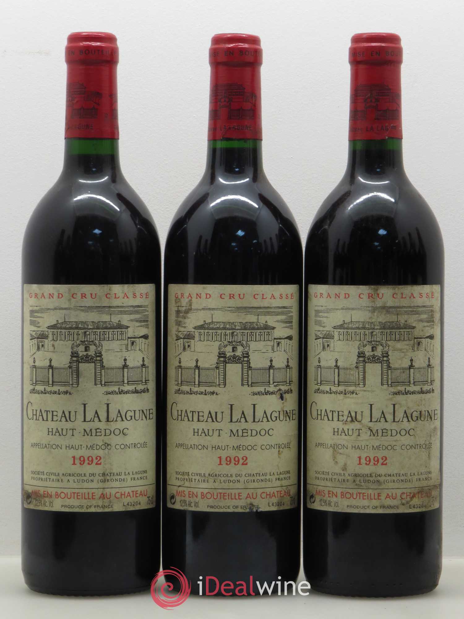 Château la Lagune 3ème Grand Cru Classé 1992 - Lot de 12 bouteilles - 4