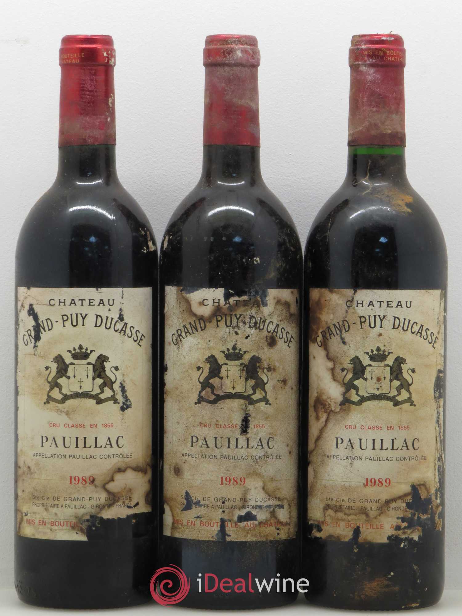 Château Grand Puy Ducasse 5ème Grand Cru Classé 1989 - Lot de 12 bouteilles - 2