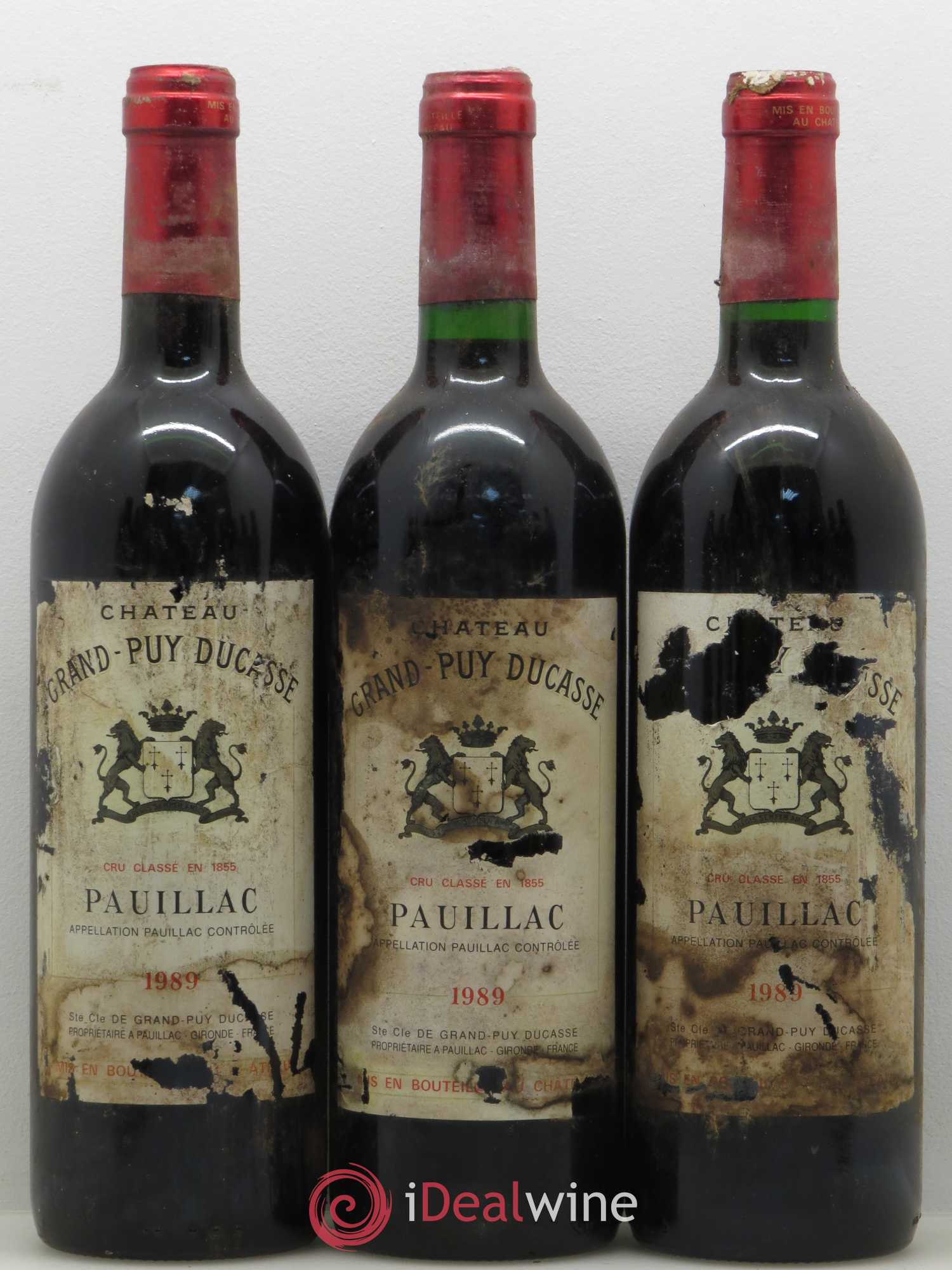 Château Grand Puy Ducasse 5ème Grand Cru Classé 1989 - Lot de 12 bouteilles - 4