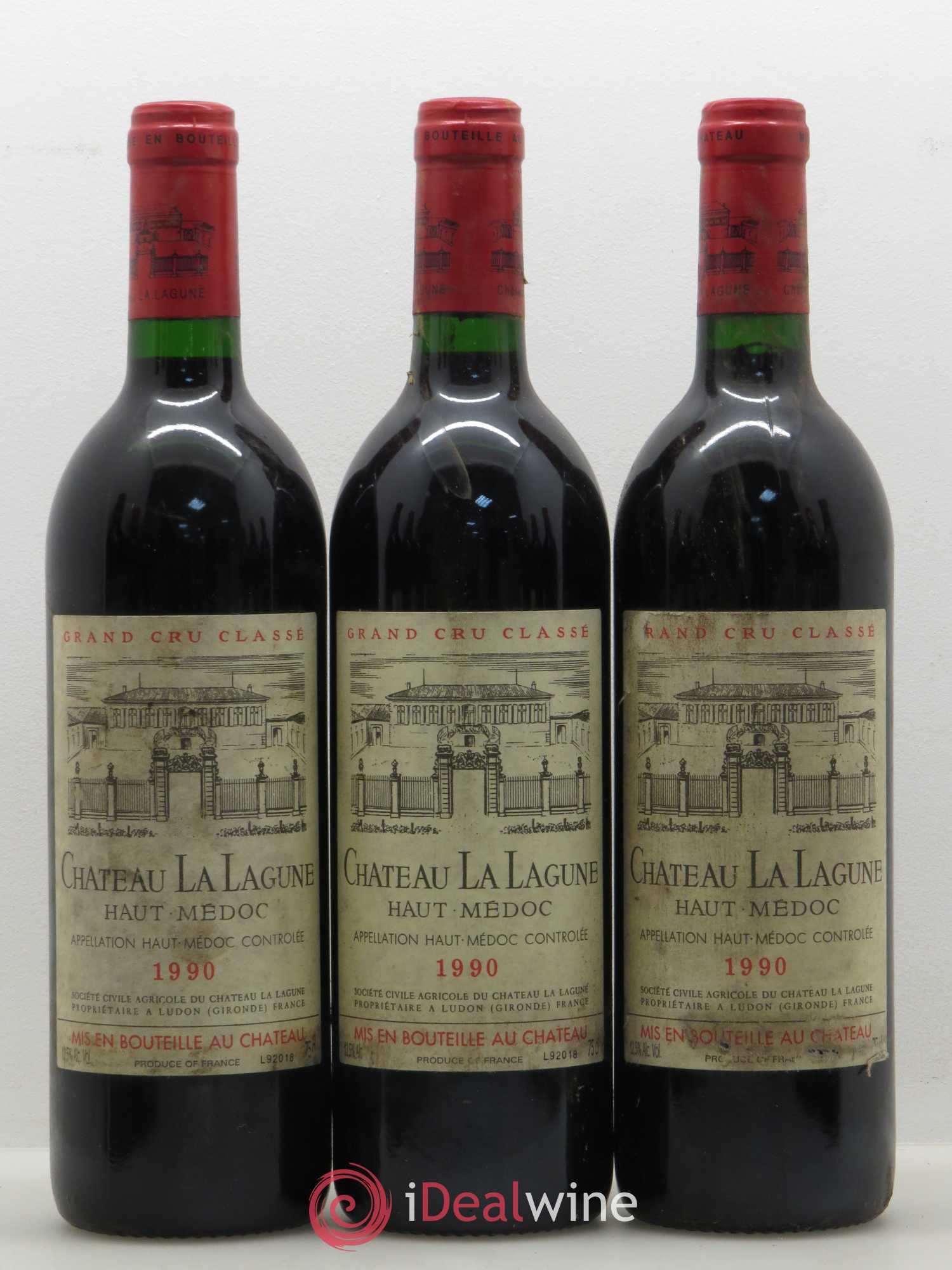 Château la Lagune 3ème Grand Cru Classé 1990 - Lot de 12 bouteilles - 4