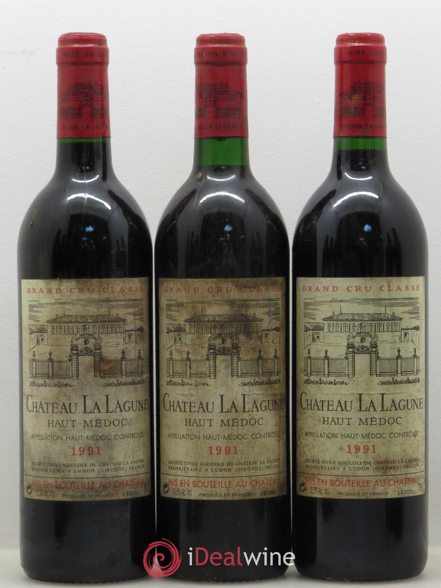 Château la Lagune 3ème Grand Cru Classé 1991 - Lot of 12 bottles - 3