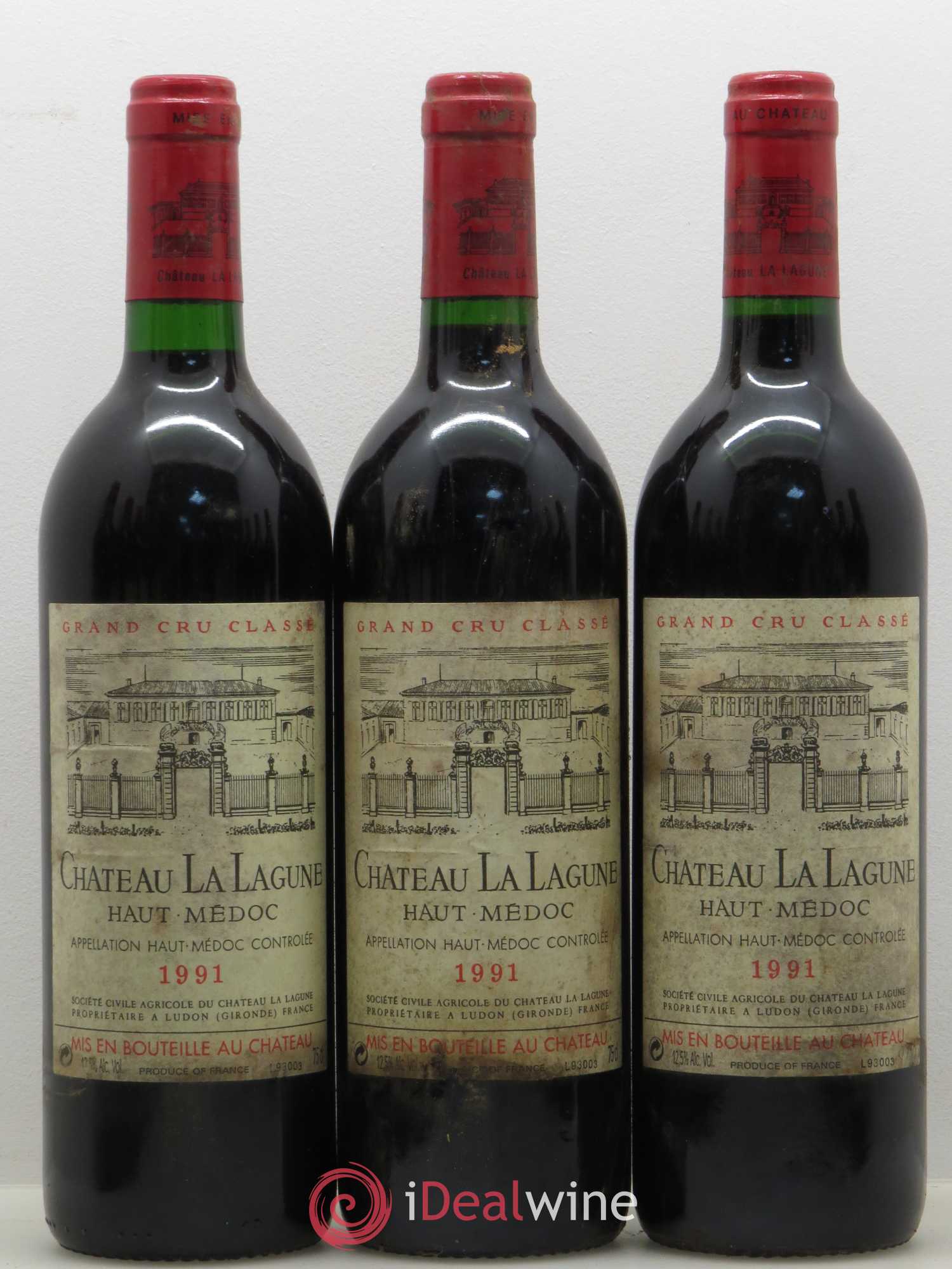 Château la Lagune 3ème Grand Cru Classé 1991 - Lot of 12 bottles - 4