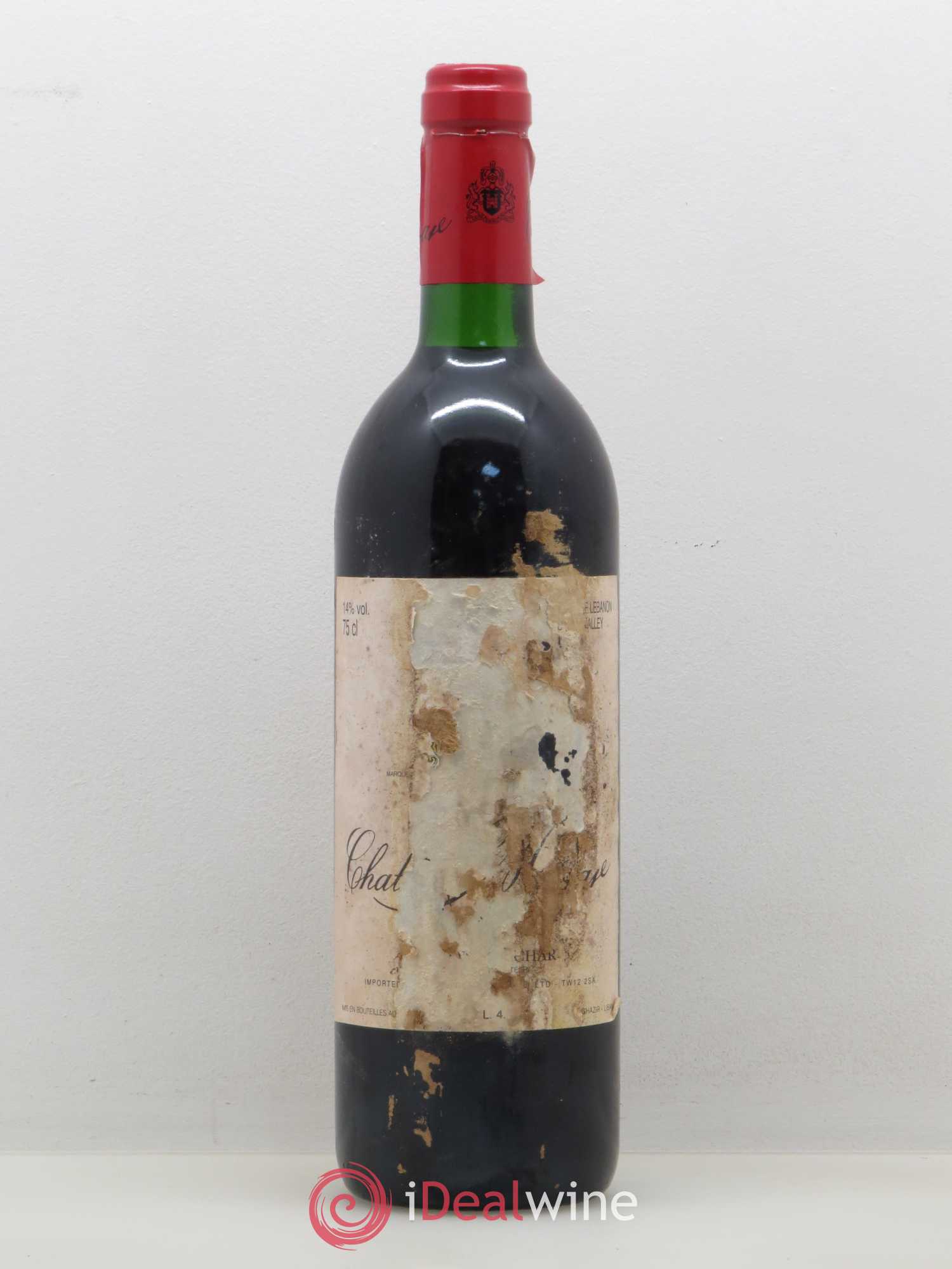 Château Musar Serge Hochar - Lot de 1 bouteille - 0