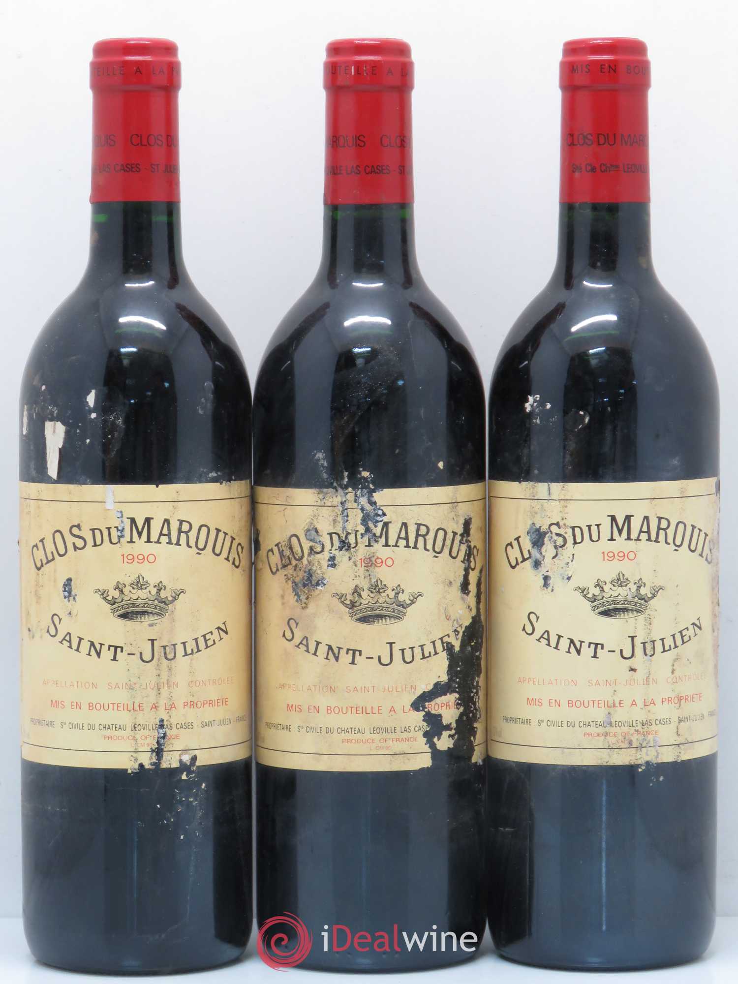 Clos du Marquis 1990 - Lot de 12 bouteilles - 4
