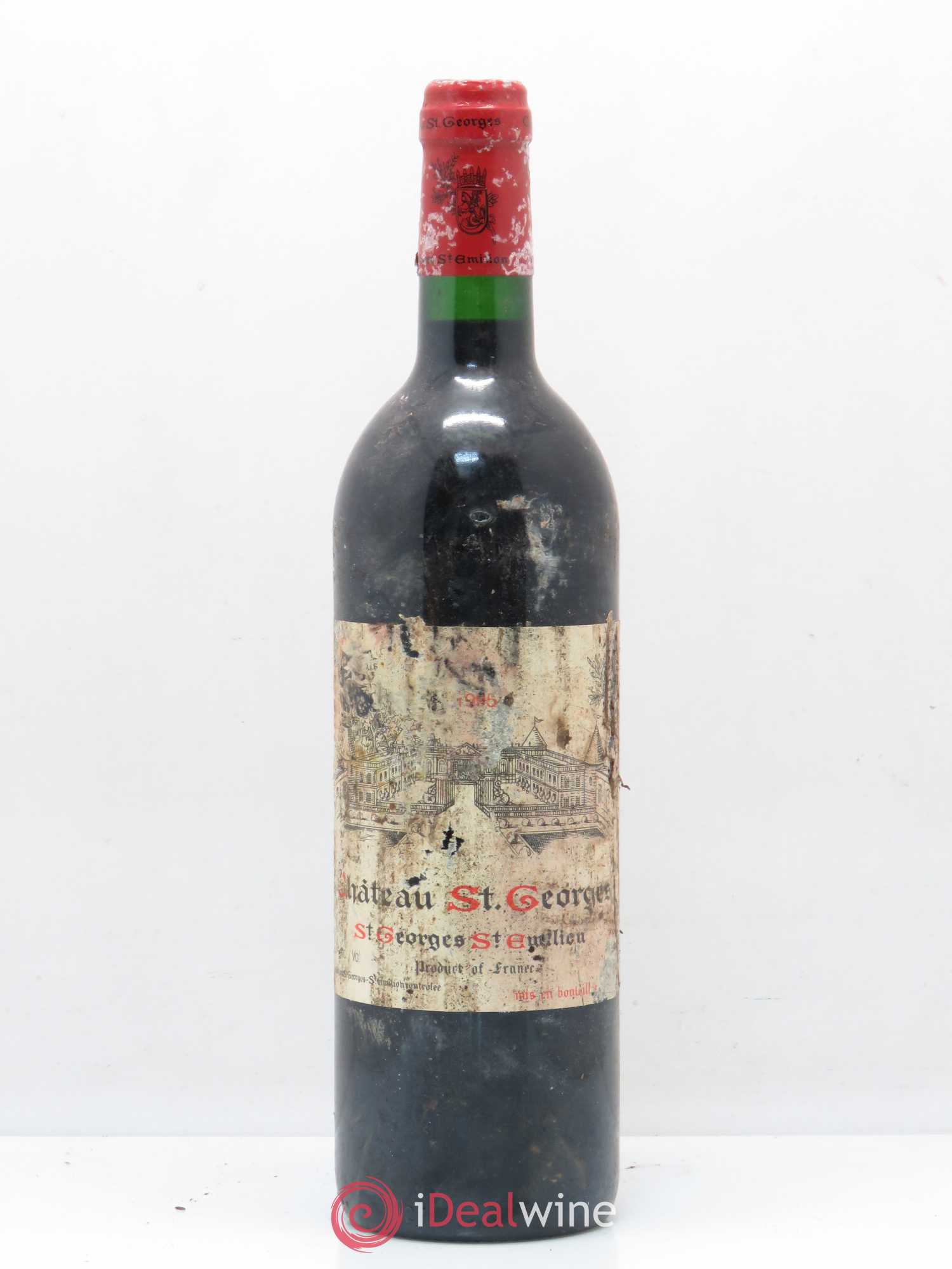 Château Saint-Georges 1995 - Lot de 1 bouteille - 0