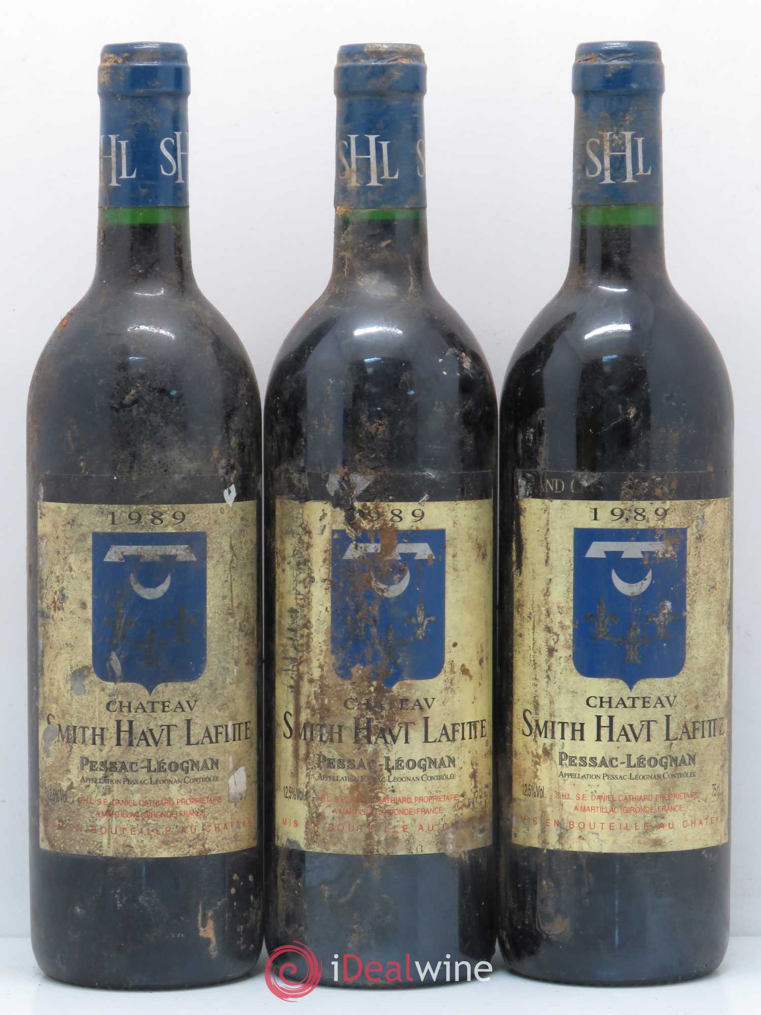 Château Smith Haut Lafitte Cru Classé de Graves 1989 - Lot de 6 bouteilles - 1