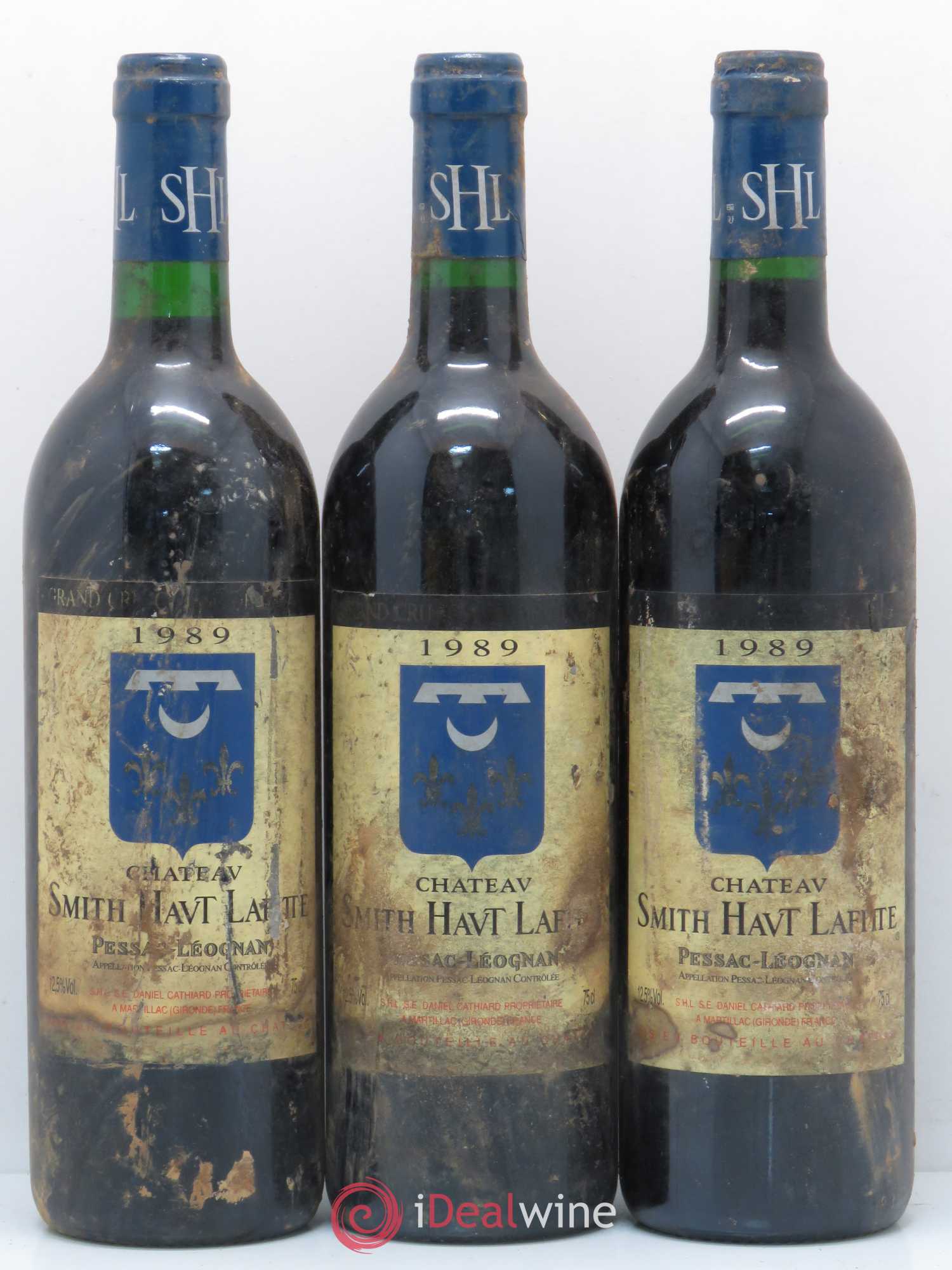 Château Smith Haut Lafitte Cru Classé de Graves 1989 - Lot de 6 bouteilles - 2