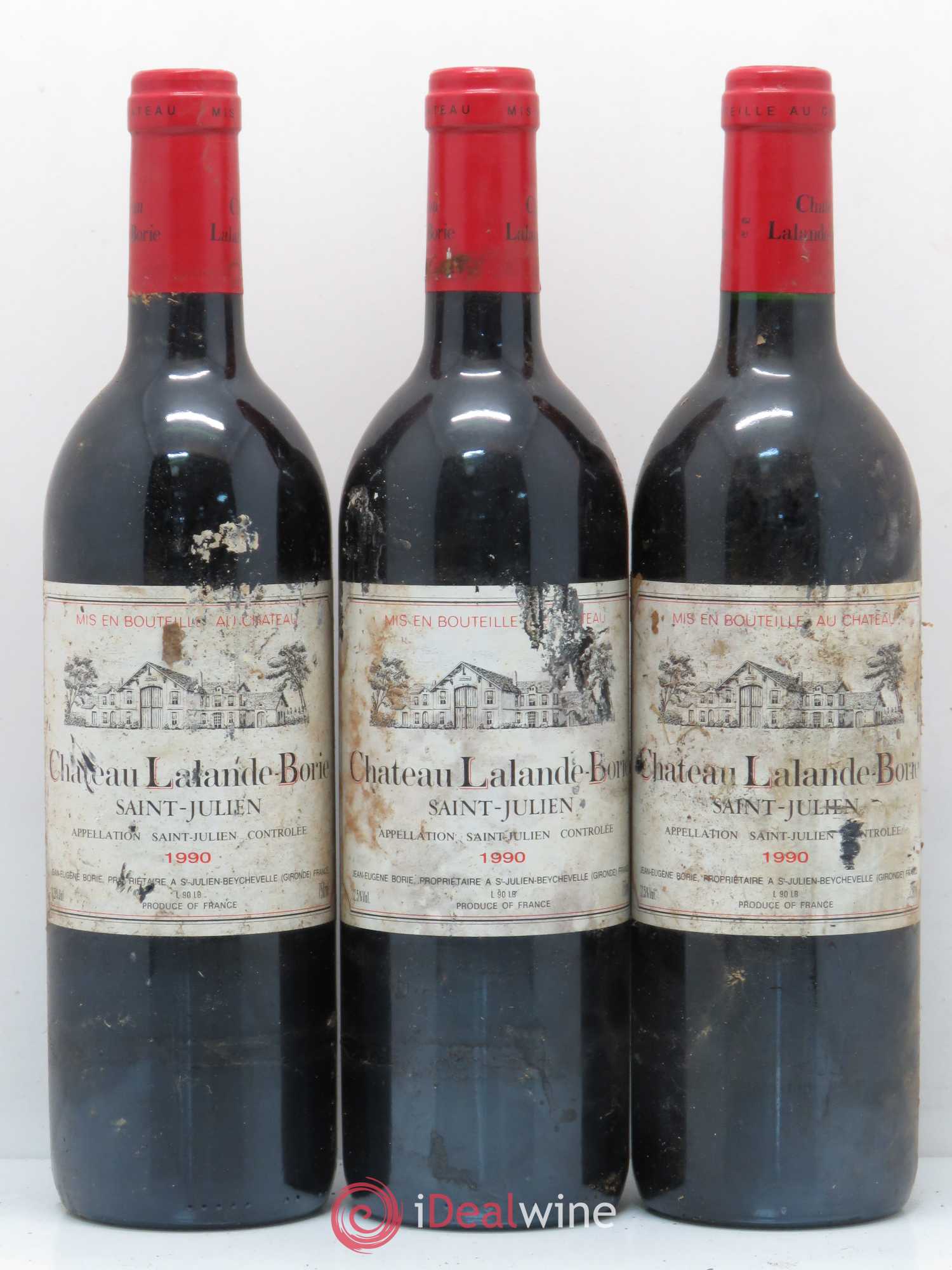 Château Lalande Borie 1990 - Lot de 6 bouteilles - 2