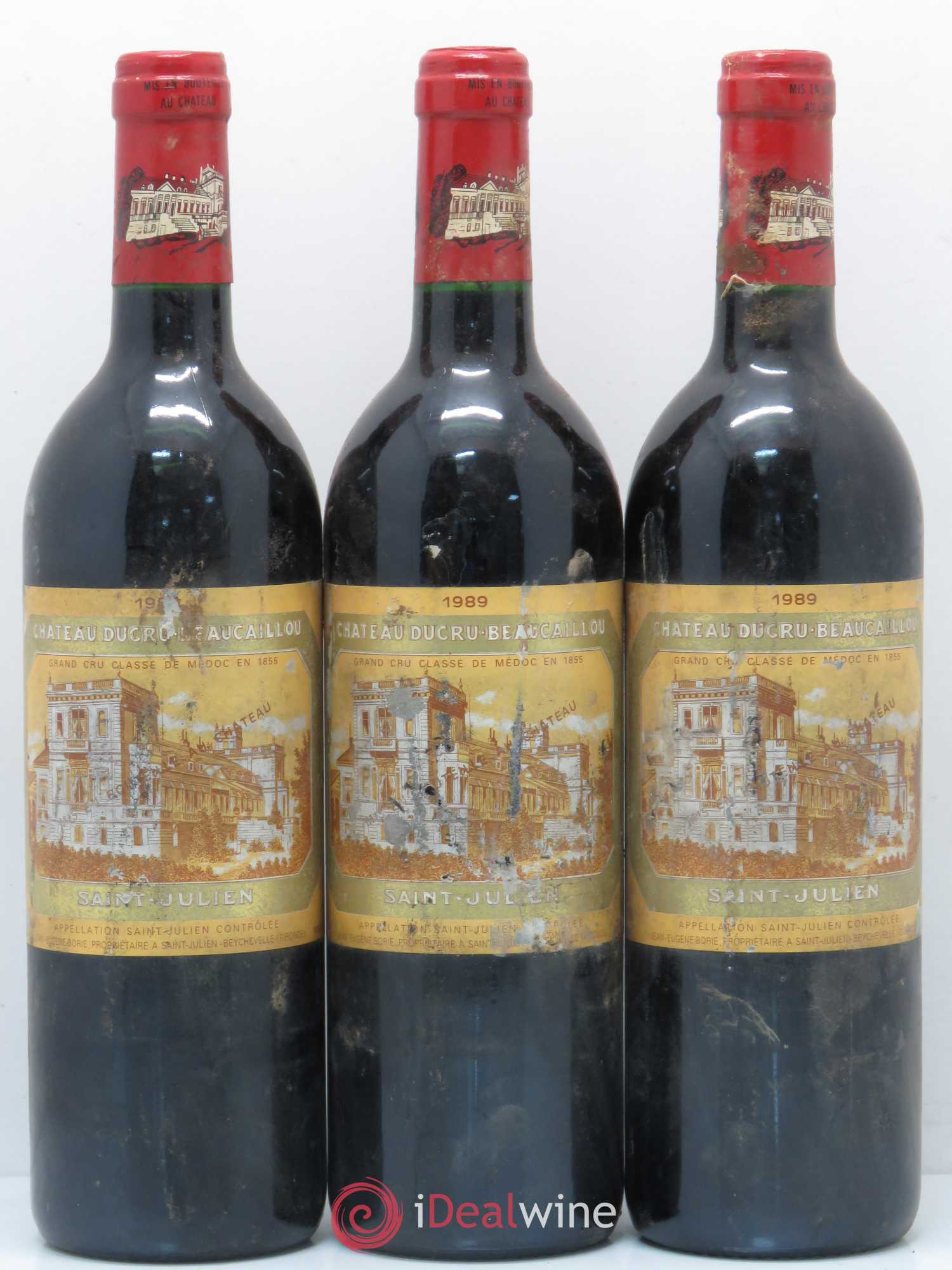 Château Ducru Beaucaillou 2ème Grand Cru Classé 1989 - Lot de 6 bouteilles - 1