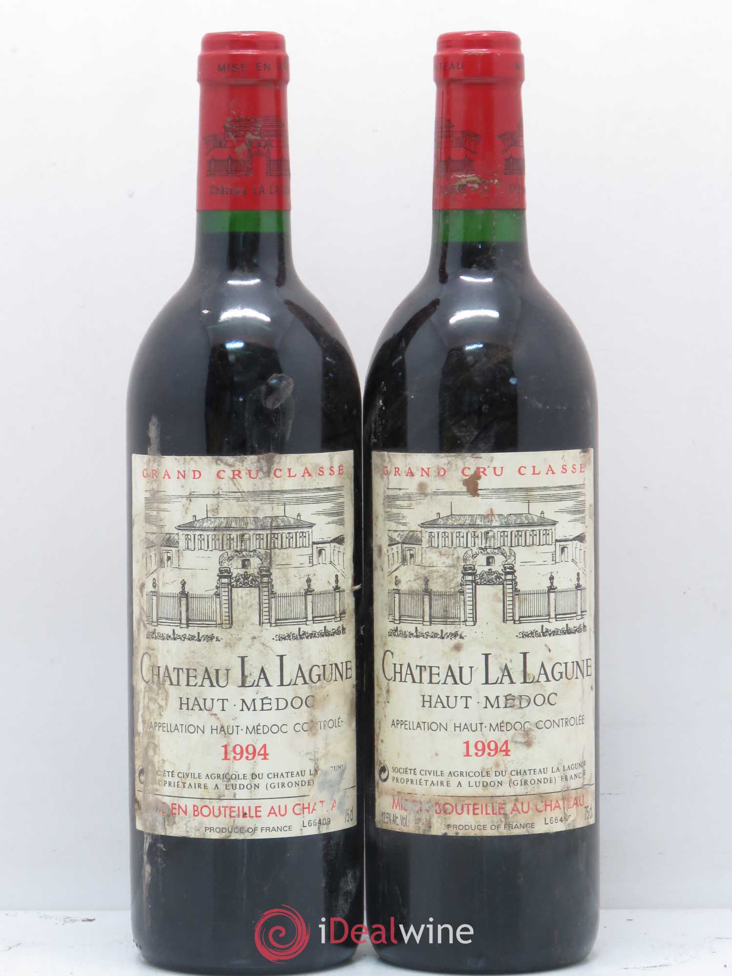 Château la Lagune 3ème Grand Cru Classé 1994 - Lot de 2 bouteilles - 0