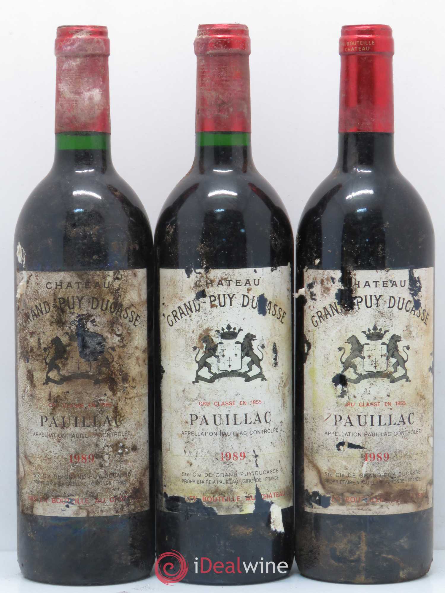 Château Grand Puy Ducasse 5ème Grand Cru Classé 1989 - Lot de 6 bouteilles - 2
