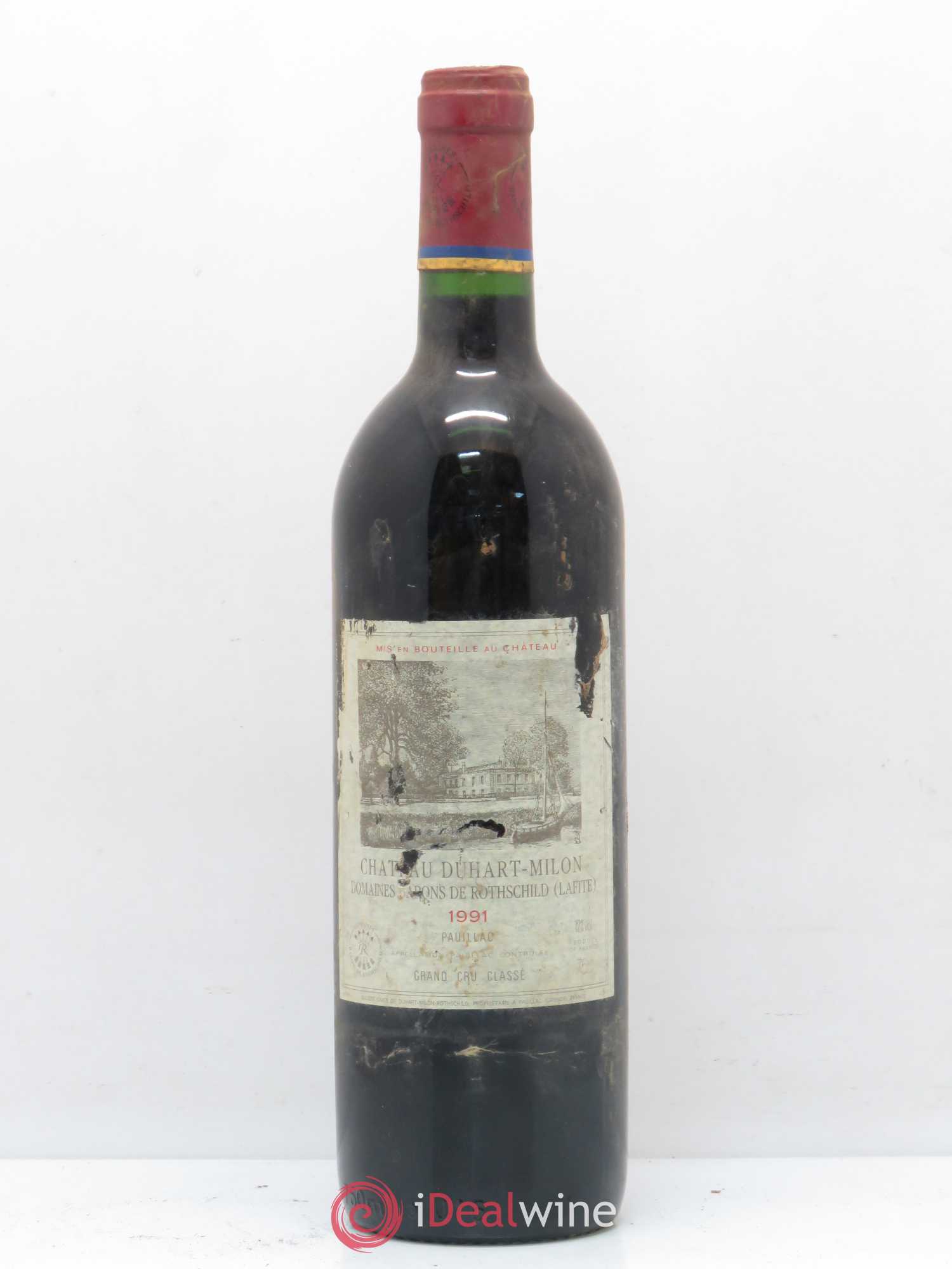 Château Duhart-Milon 4ème Grand Cru Classé 1991 - Lot de 1 bouteille - 0