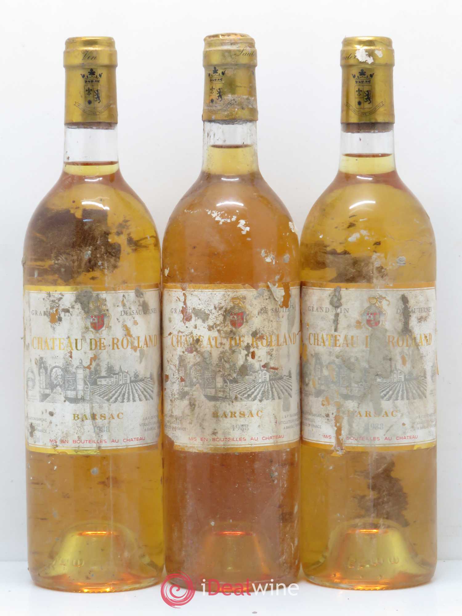 Château de Rolland Cru Bourgeois 1988 - Lotto di 6 bottiglie - 1