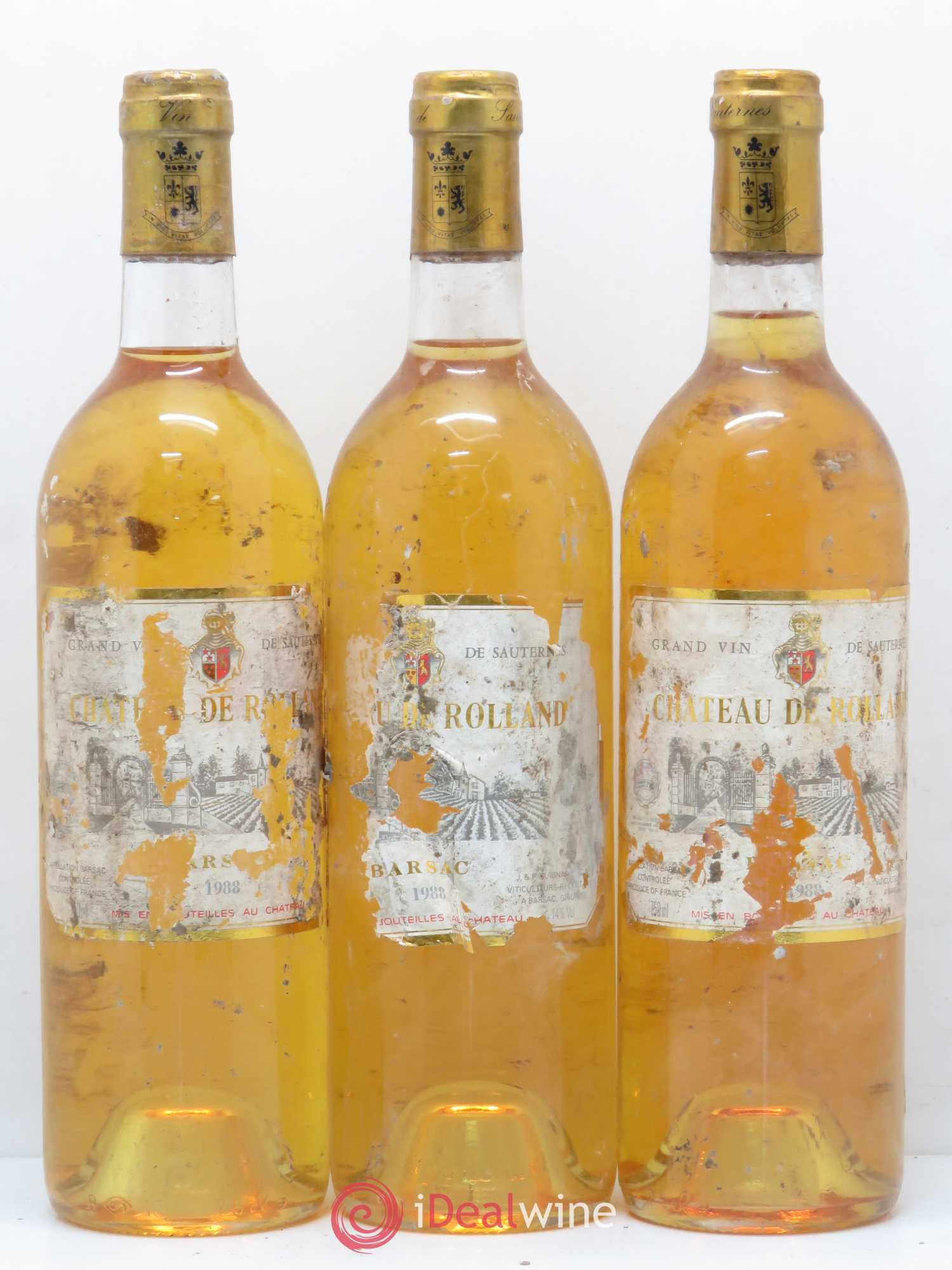 Château de Rolland Cru Bourgeois 1988 - Lotto di 6 bottiglie - 2