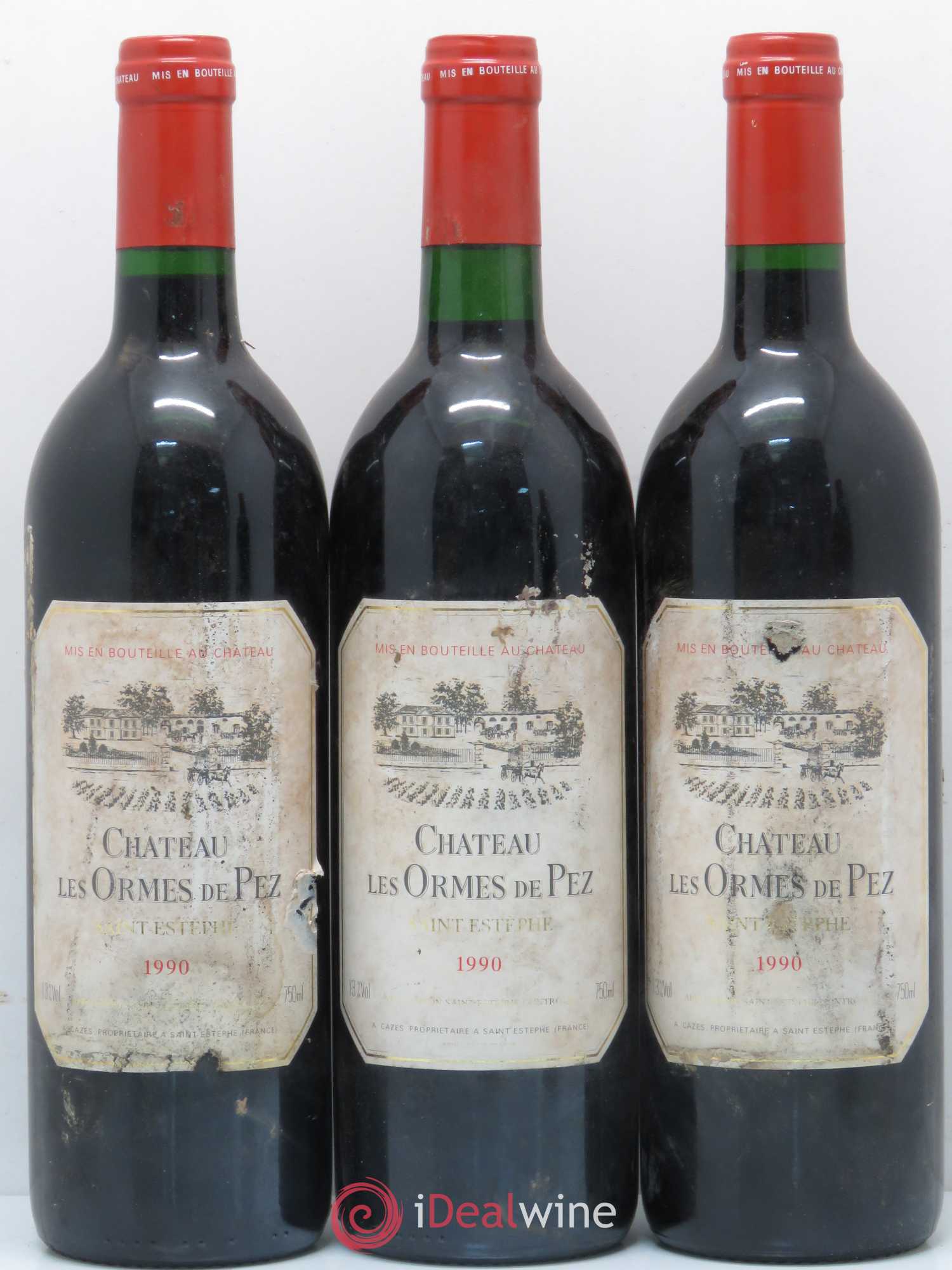 Château les Ormes de Pez 1990 - Lot de 12 bouteilles - 1