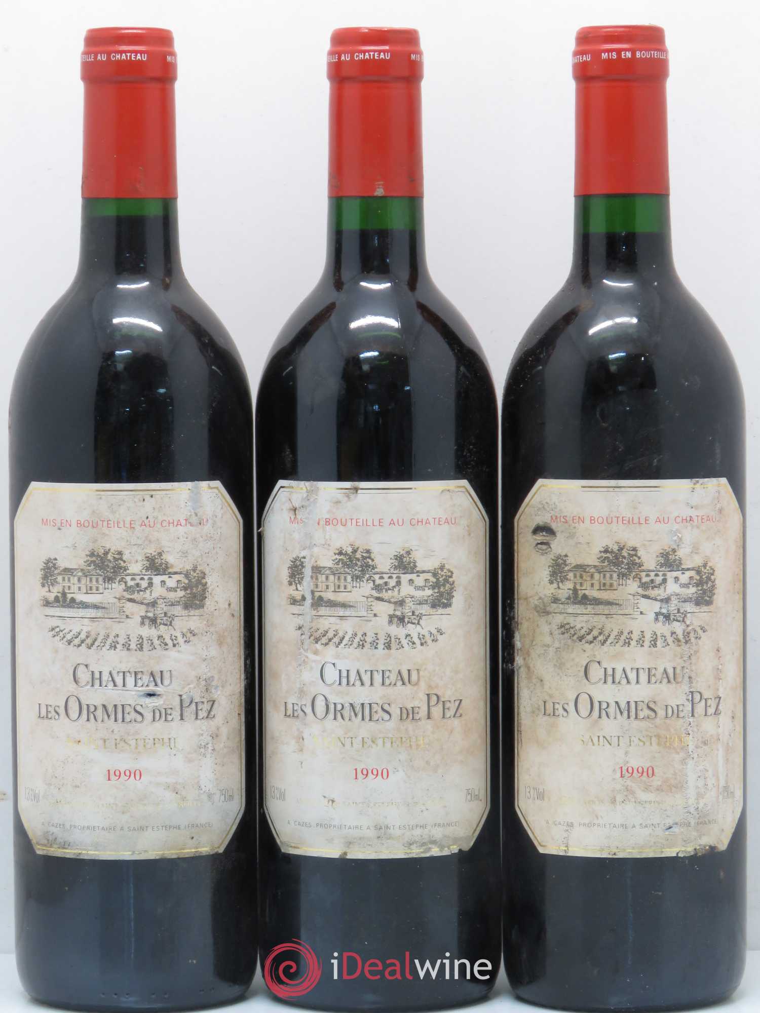 Château les Ormes de Pez 1990 - Lot de 12 bouteilles - 2