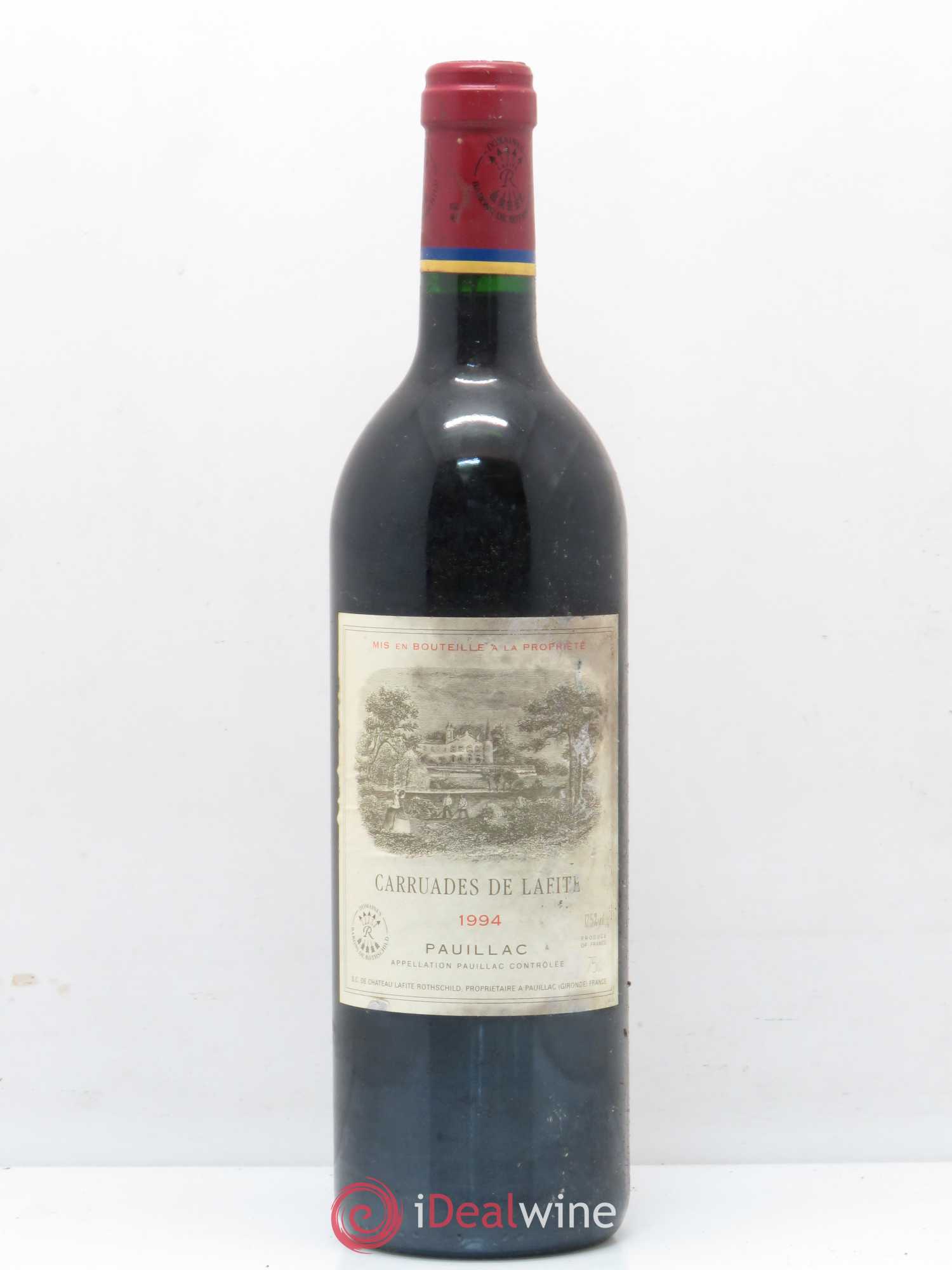 Carruades de Lafite Rothschild Second Vin 1994 - Lot de 1 bouteille - 0