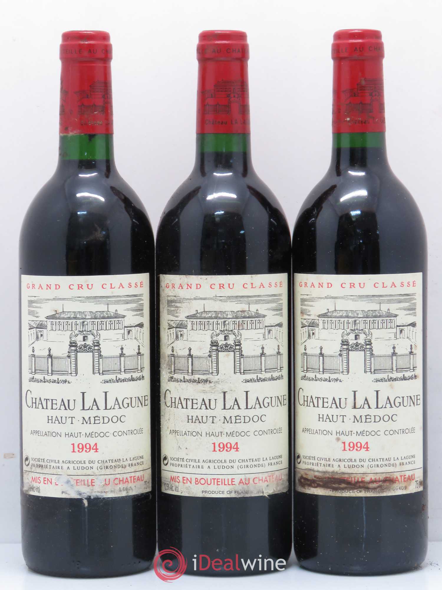 Château la Lagune 3ème Grand Cru Classé 1994 - Lot de 12 bouteilles - 2
