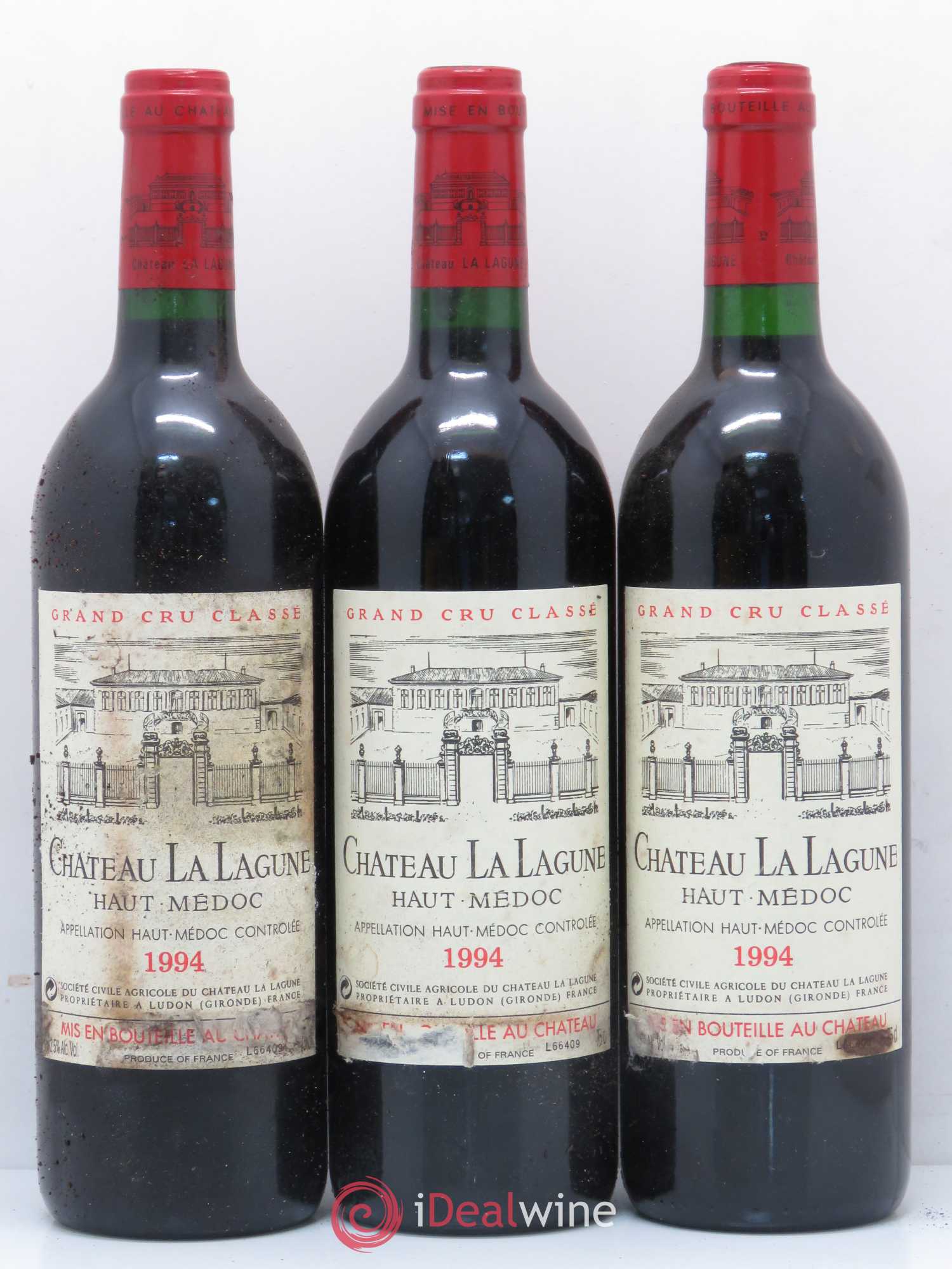 Château la Lagune 3ème Grand Cru Classé 1994 - Lot de 12 bouteilles - 3