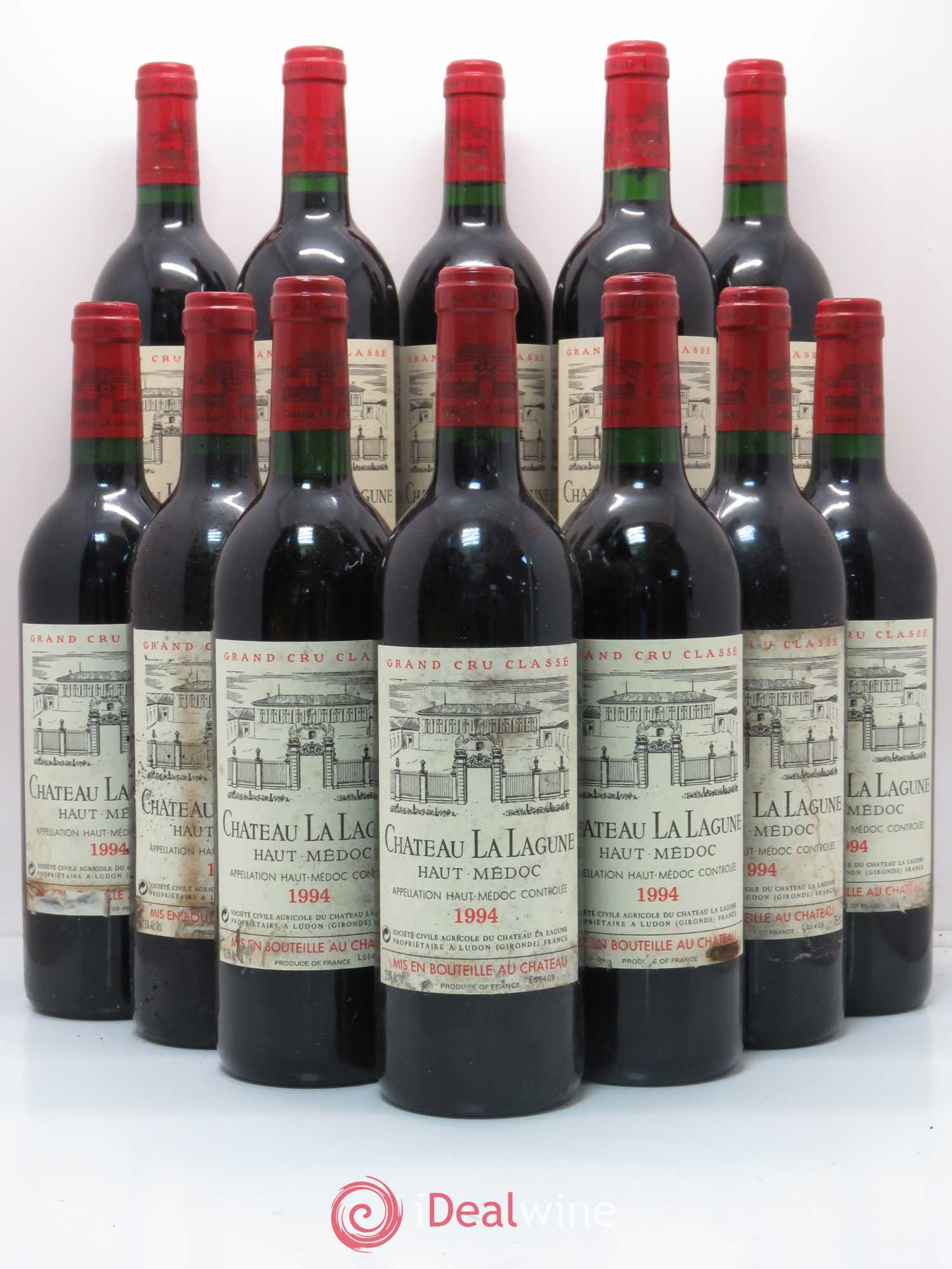 Château la Lagune 3ème Grand Cru Classé 1994 - Lot de 12 bouteilles - 0