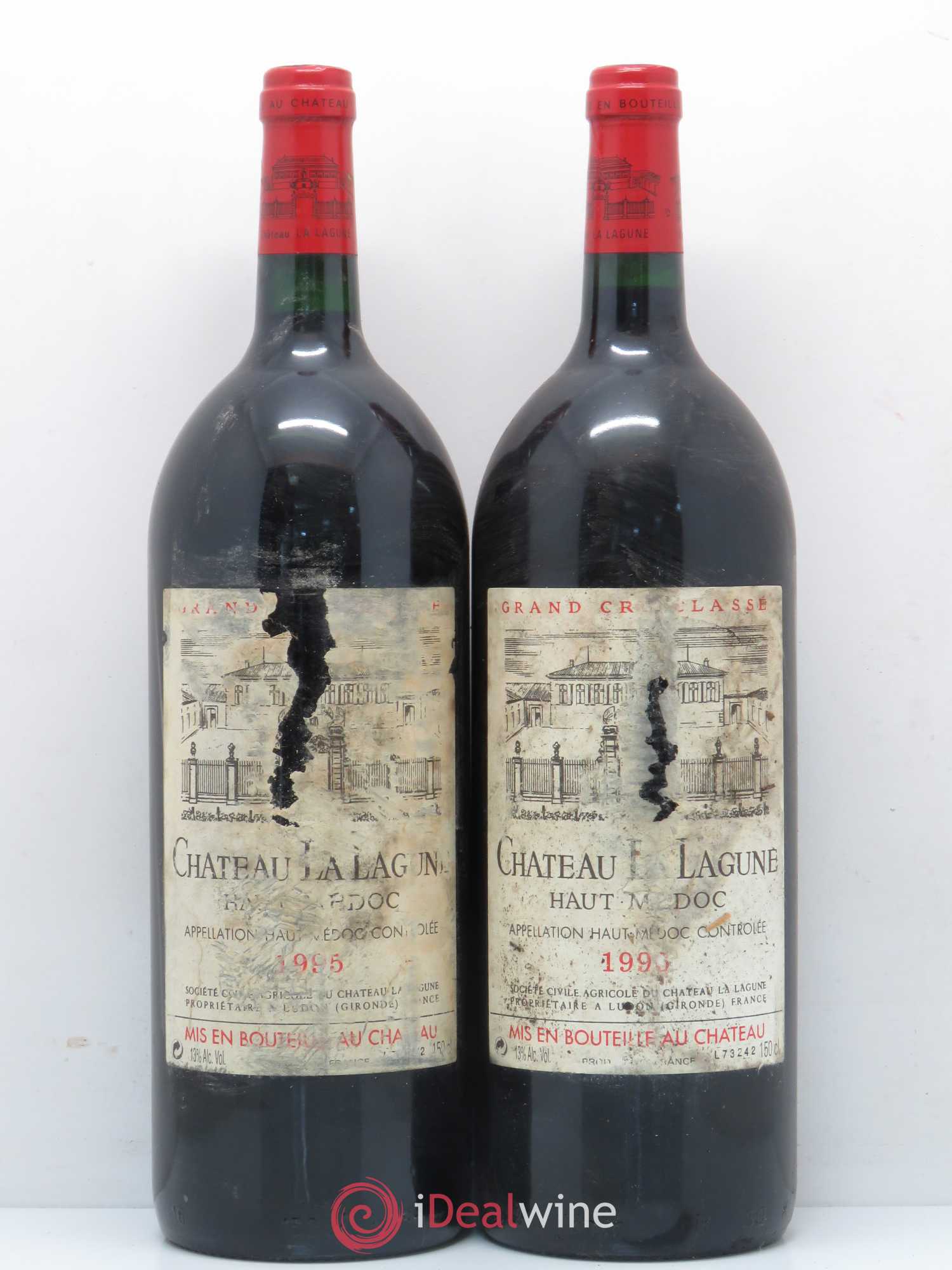Château la Lagune 3ème Grand Cru Classé 1995 - Lot de 2 magnums - 0