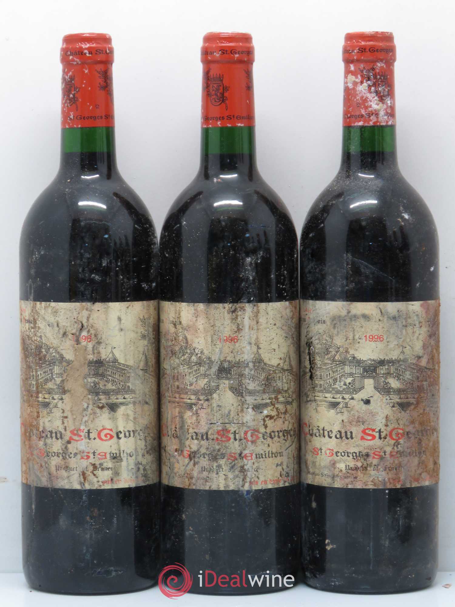 Château Saint-Georges 1996 - Lot de 6 bouteilles - 1