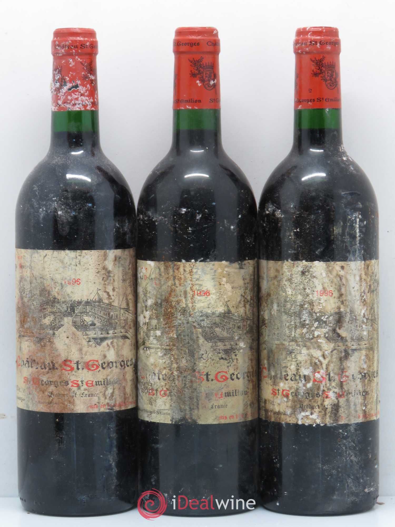 Château Saint-Georges 1996 - Lot de 6 bouteilles - 2