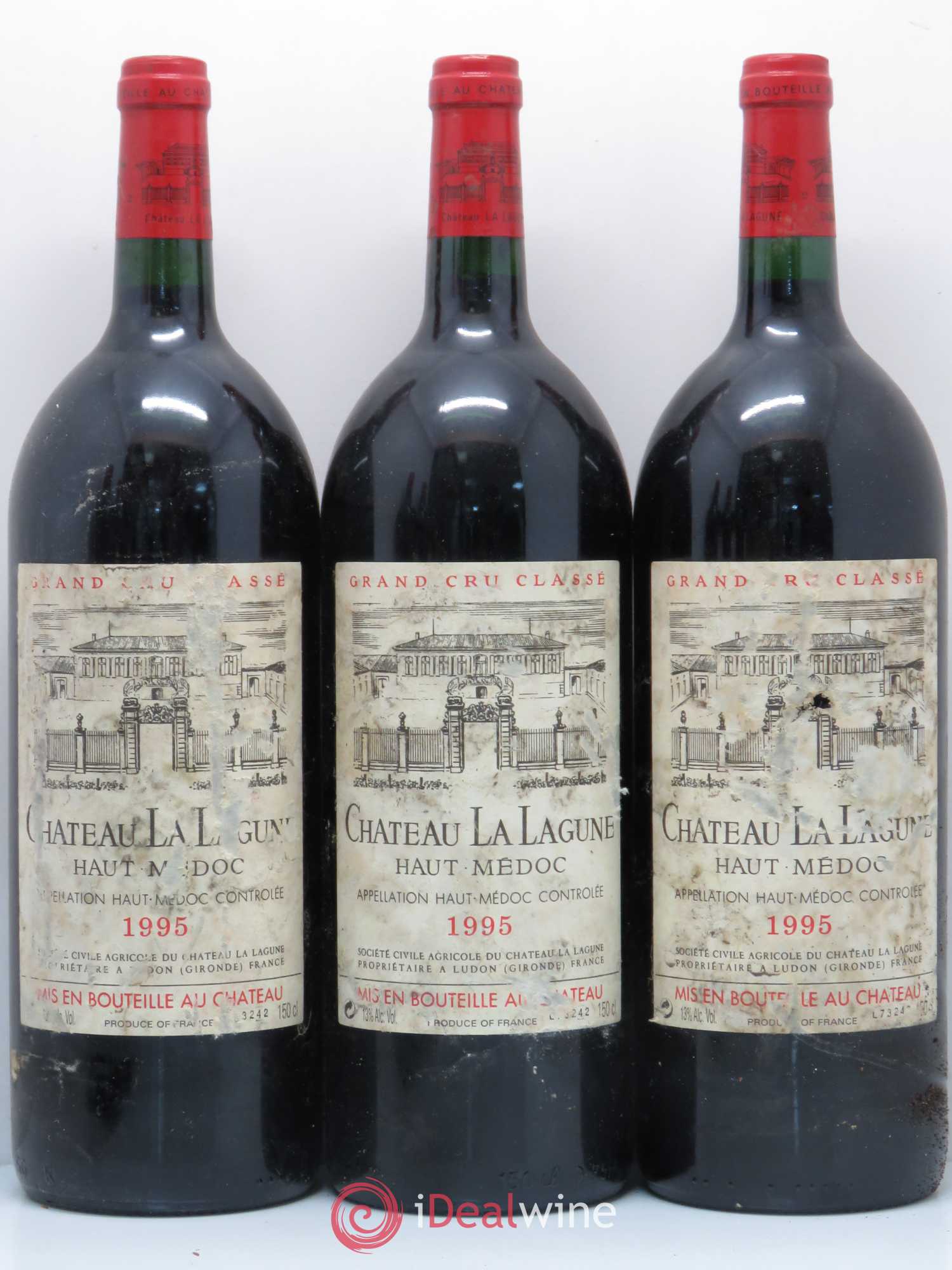 Château la Lagune 3ème Grand Cru Classé 1995 - Lot de 6 magnums - 1