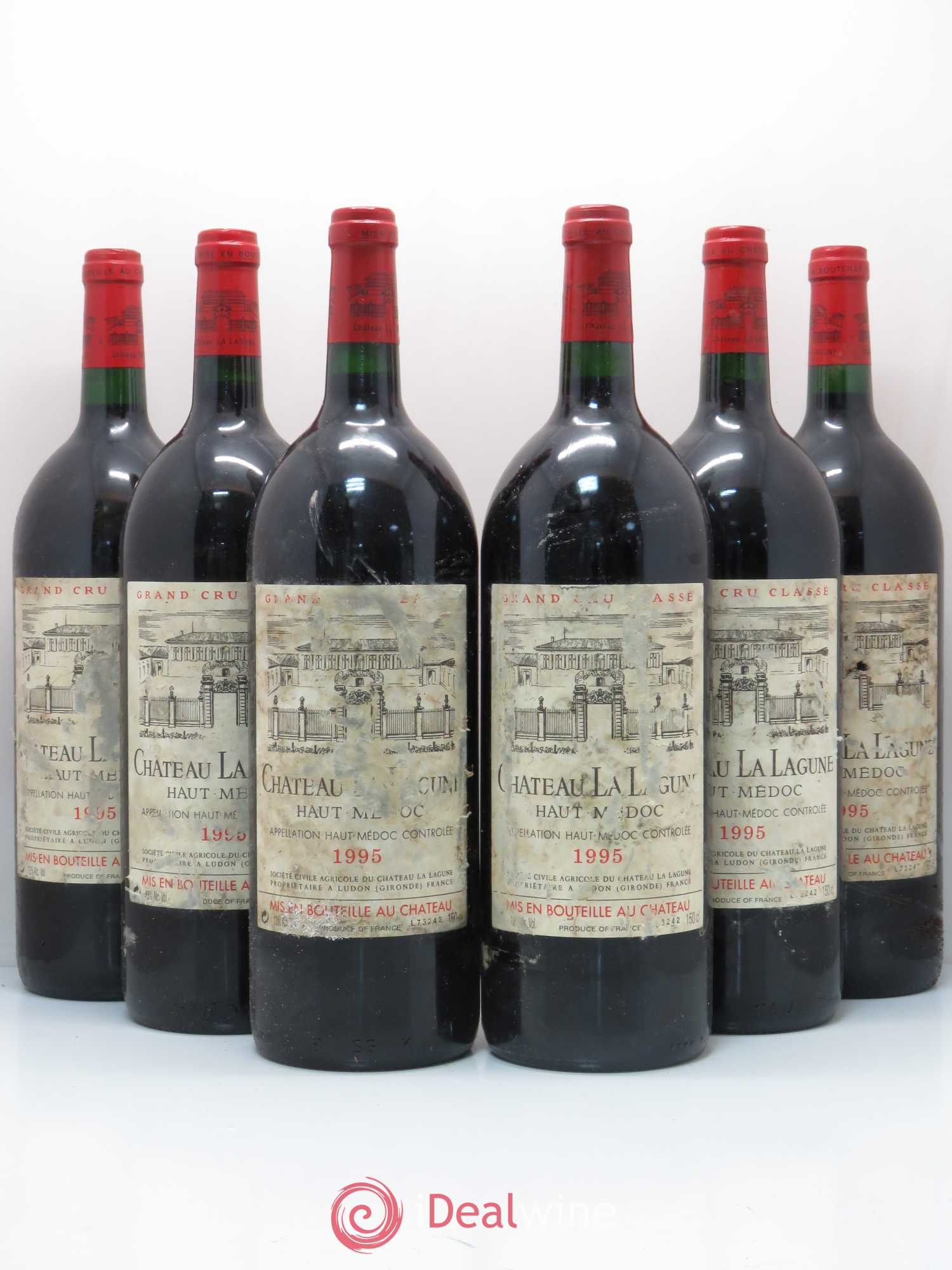 Château la Lagune 3ème Grand Cru Classé 1995 - Lot de 6 magnums - 0