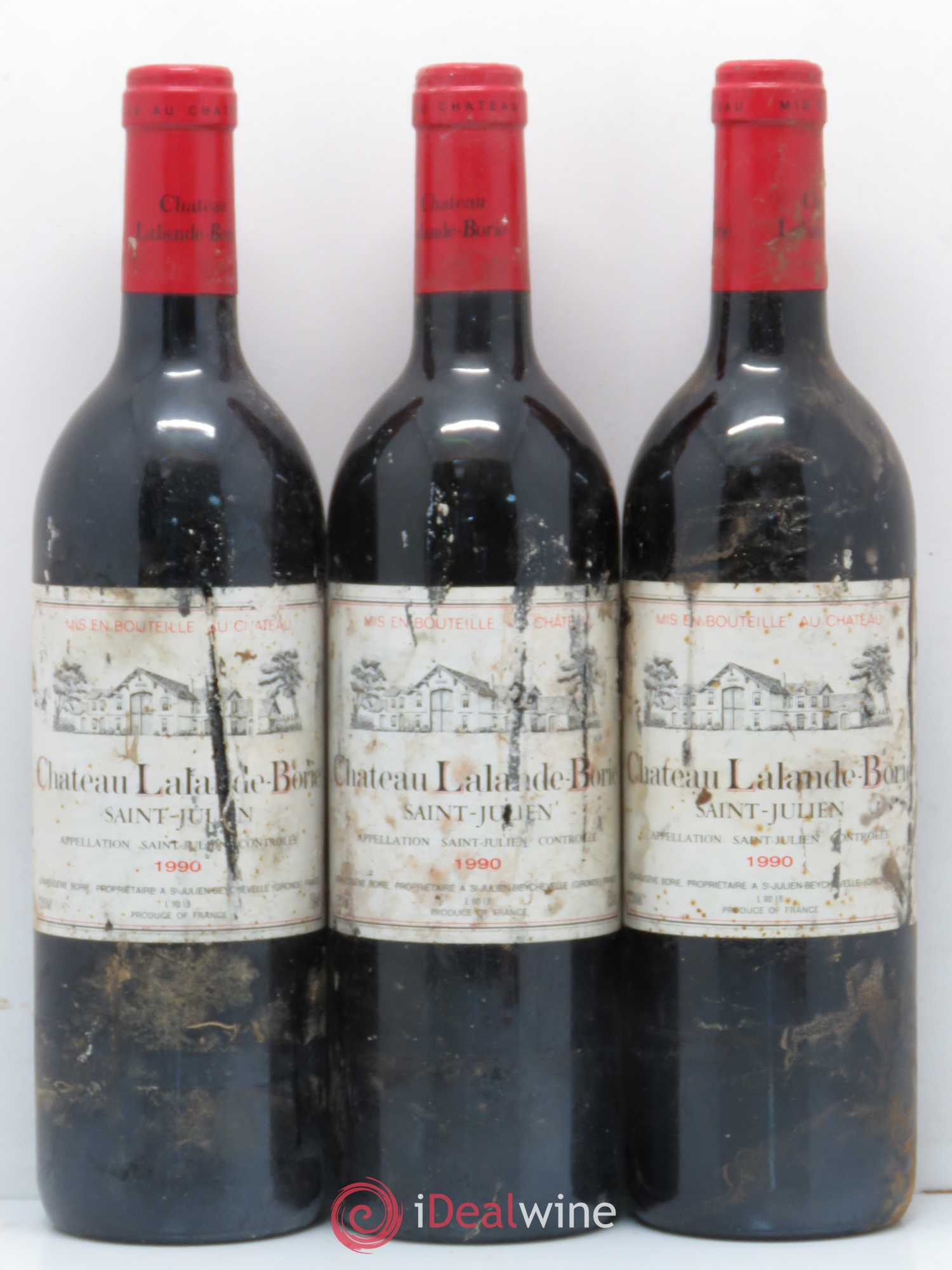 Château Lalande Borie 1990 - Lot de 12 bouteilles - 2