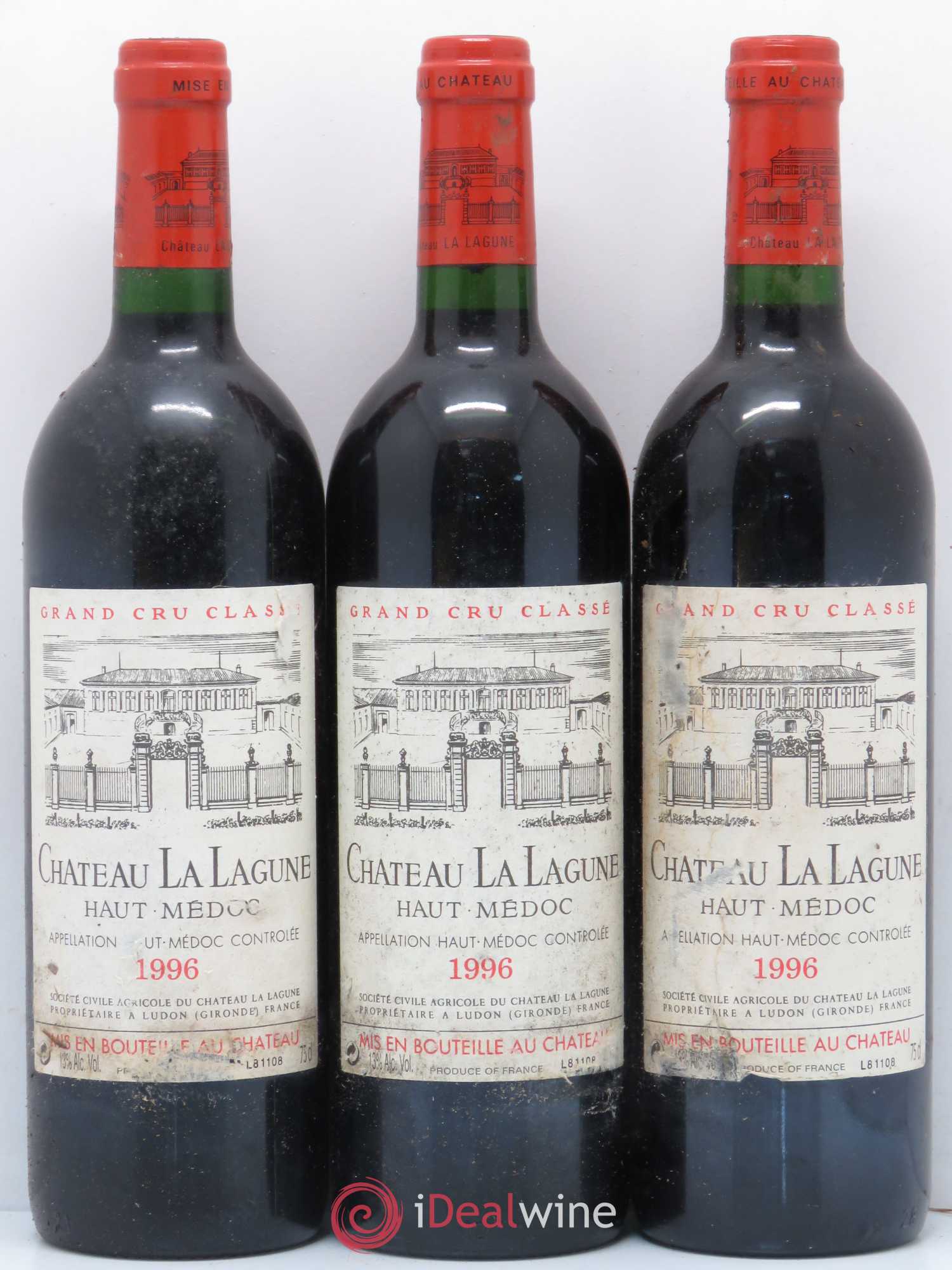 Château la Lagune 3ème Grand Cru Classé 1996 - Lot de 12 bouteilles - 2